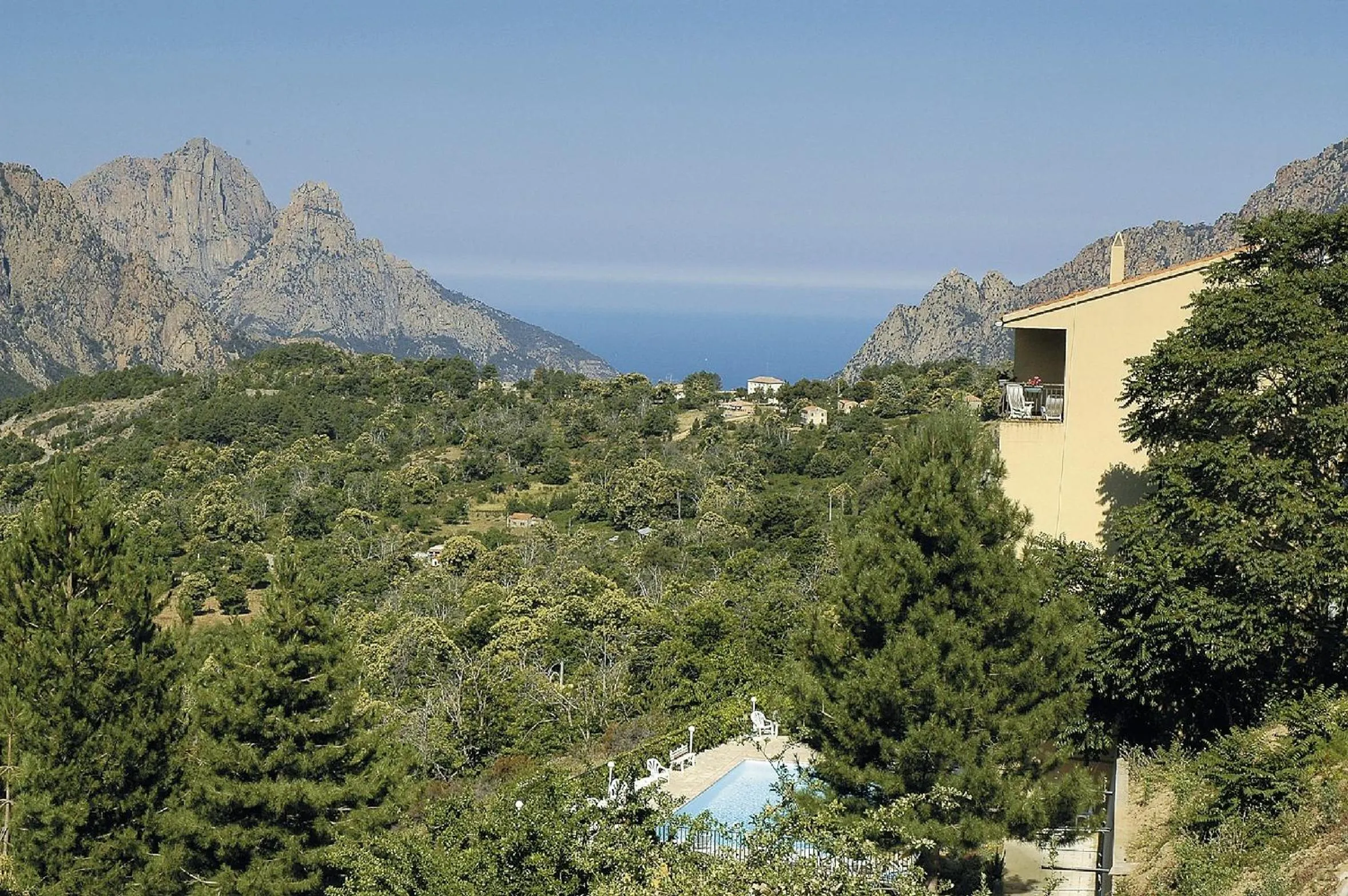 View (from property/room) in Hôtel Aïtone