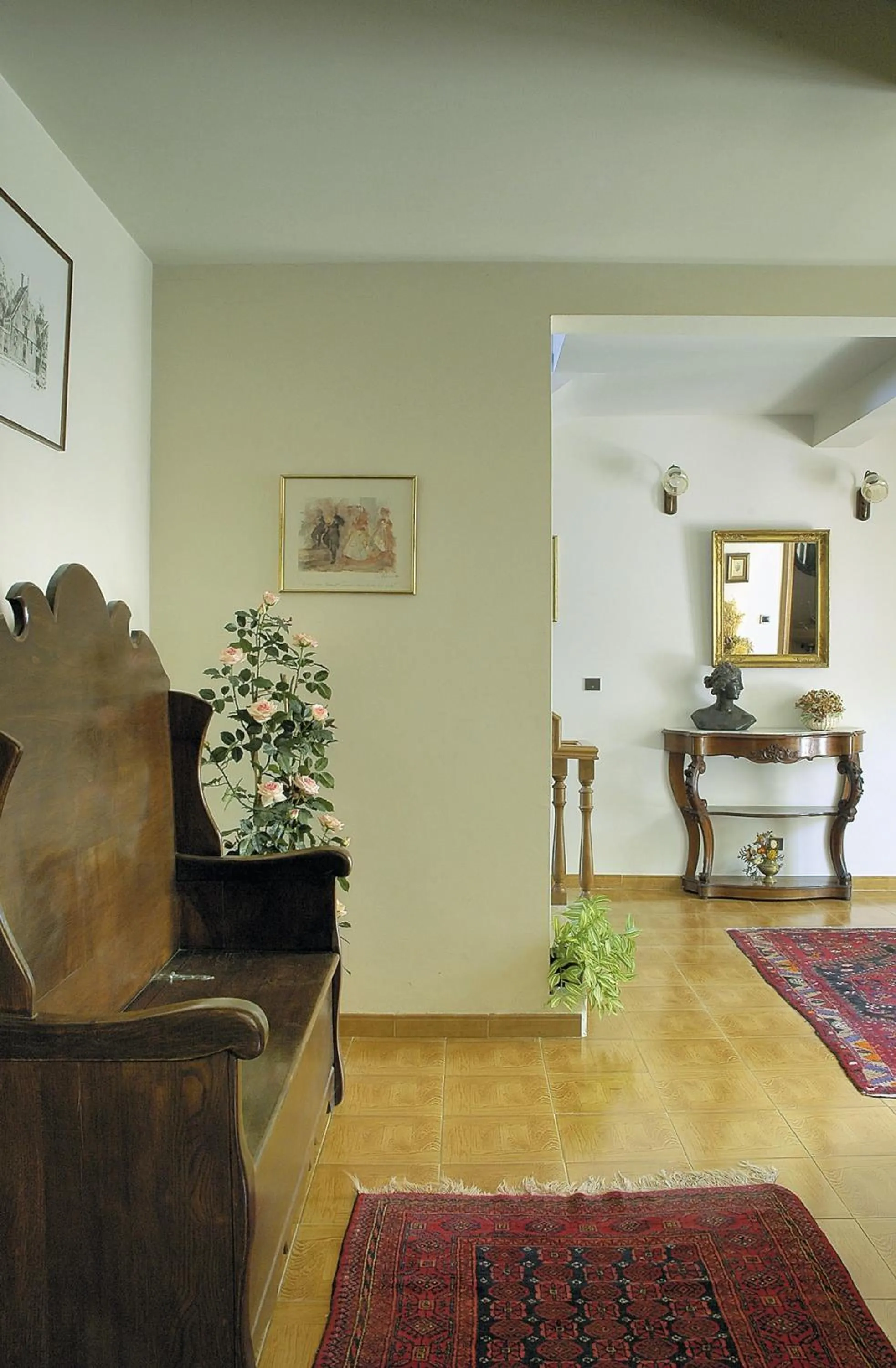 Lobby or reception in Hôtel Aïtone