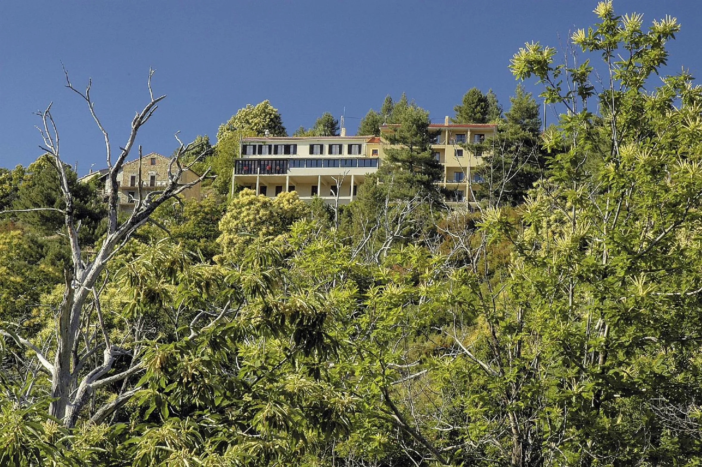 Bird's eye view in Hôtel Aïtone