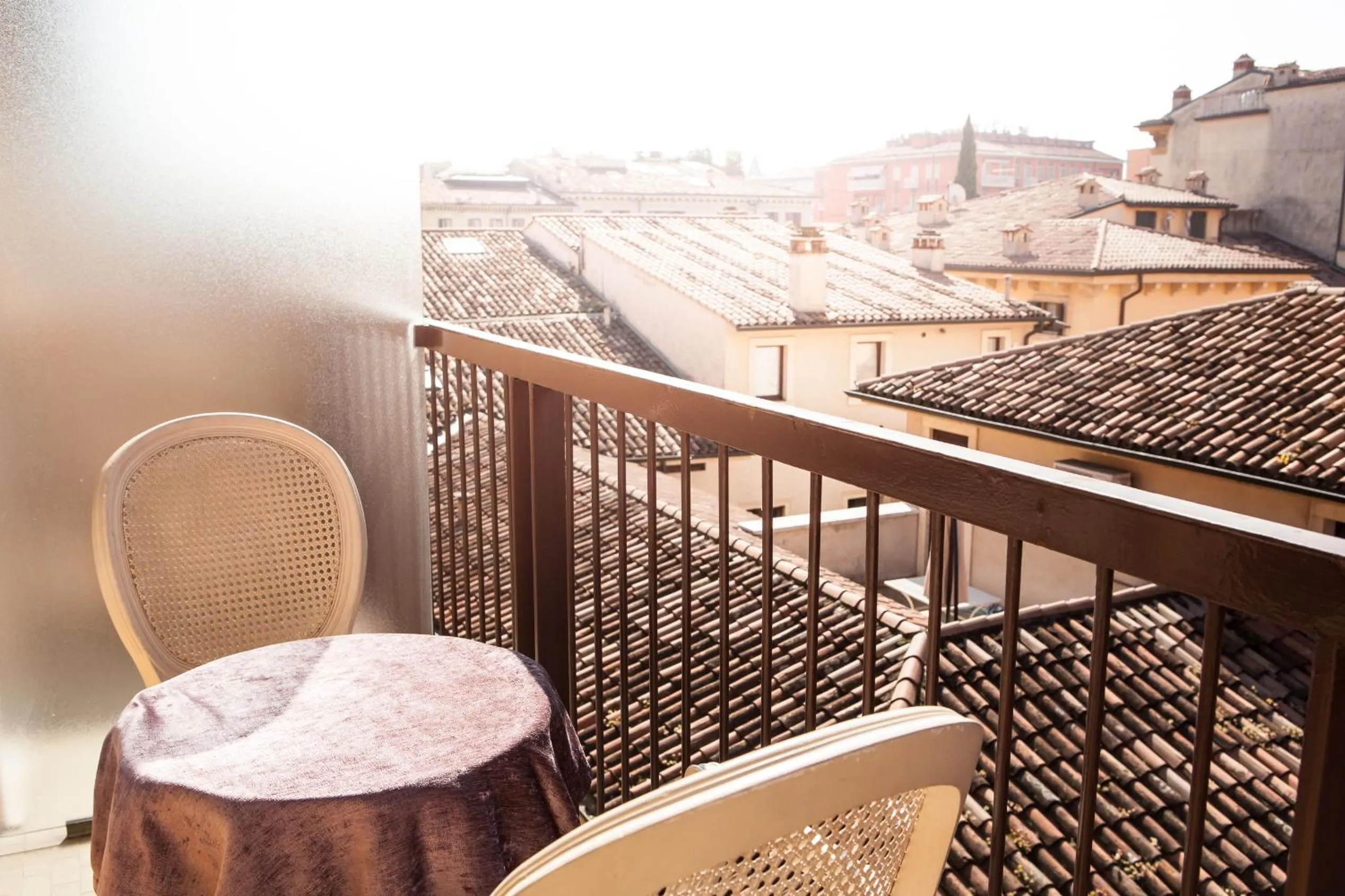 Balcony/Terrace in Hotel San Luca