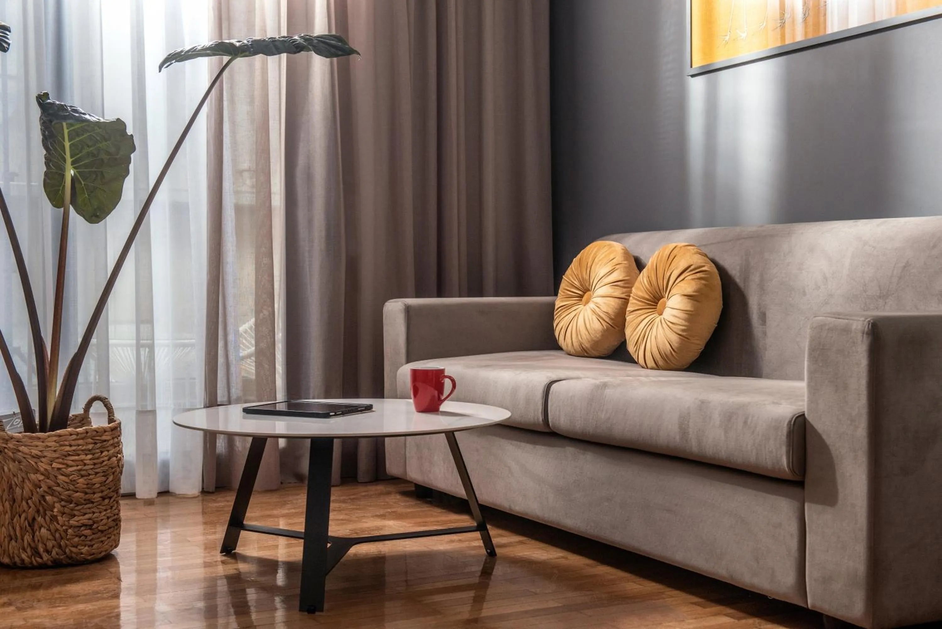 Living room in Kipos Boutique Suites