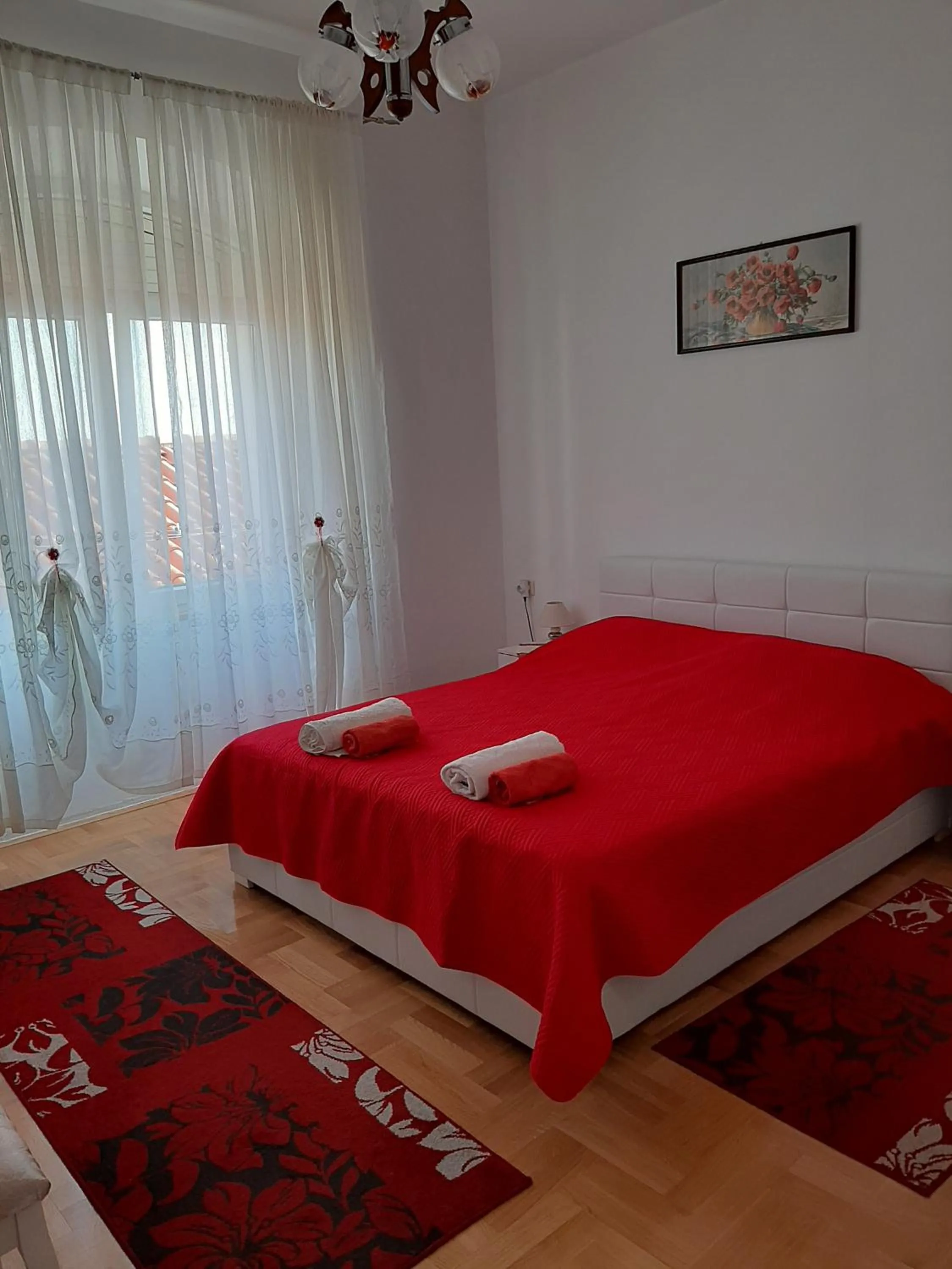 Bedroom, Bed in Rooms&Studios Rina