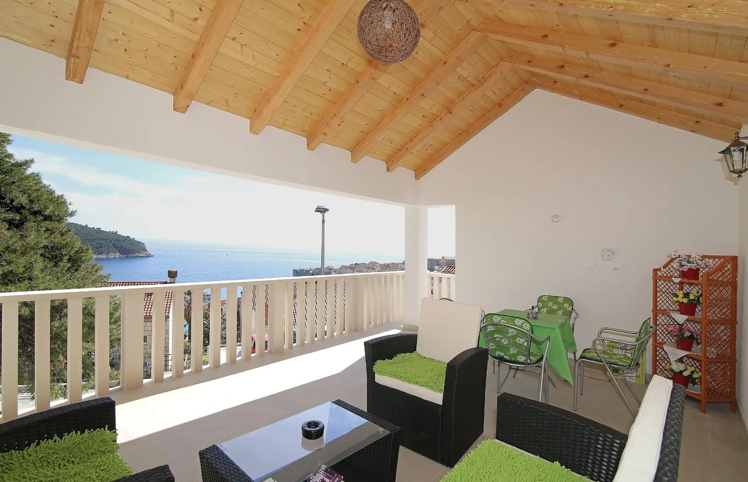 Balcony/Terrace in Rooms&Studios Rina
