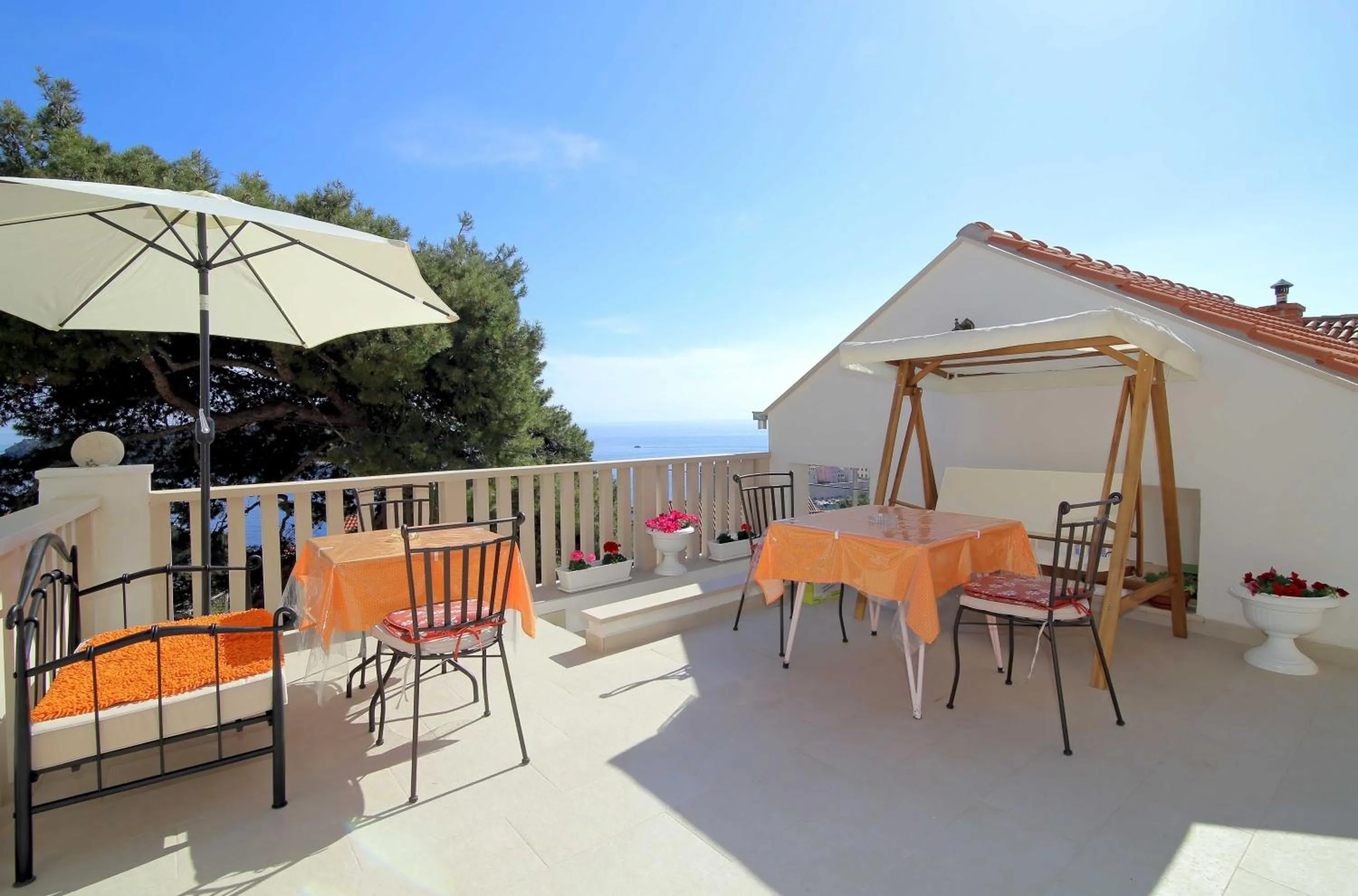 Balcony/Terrace in Rooms&Studios Rina