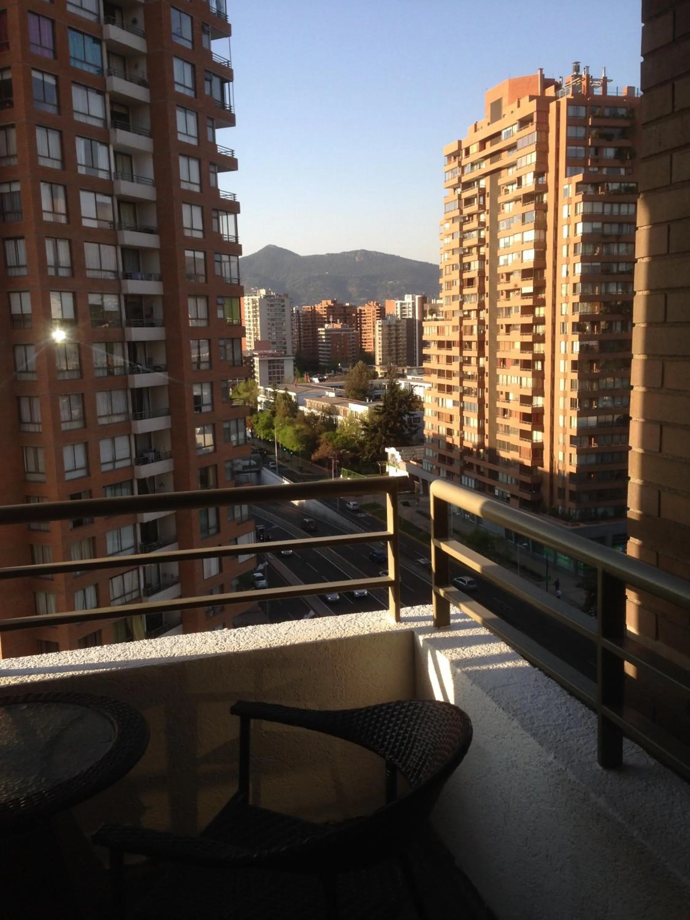 City view in myLUXAPART Las Condes