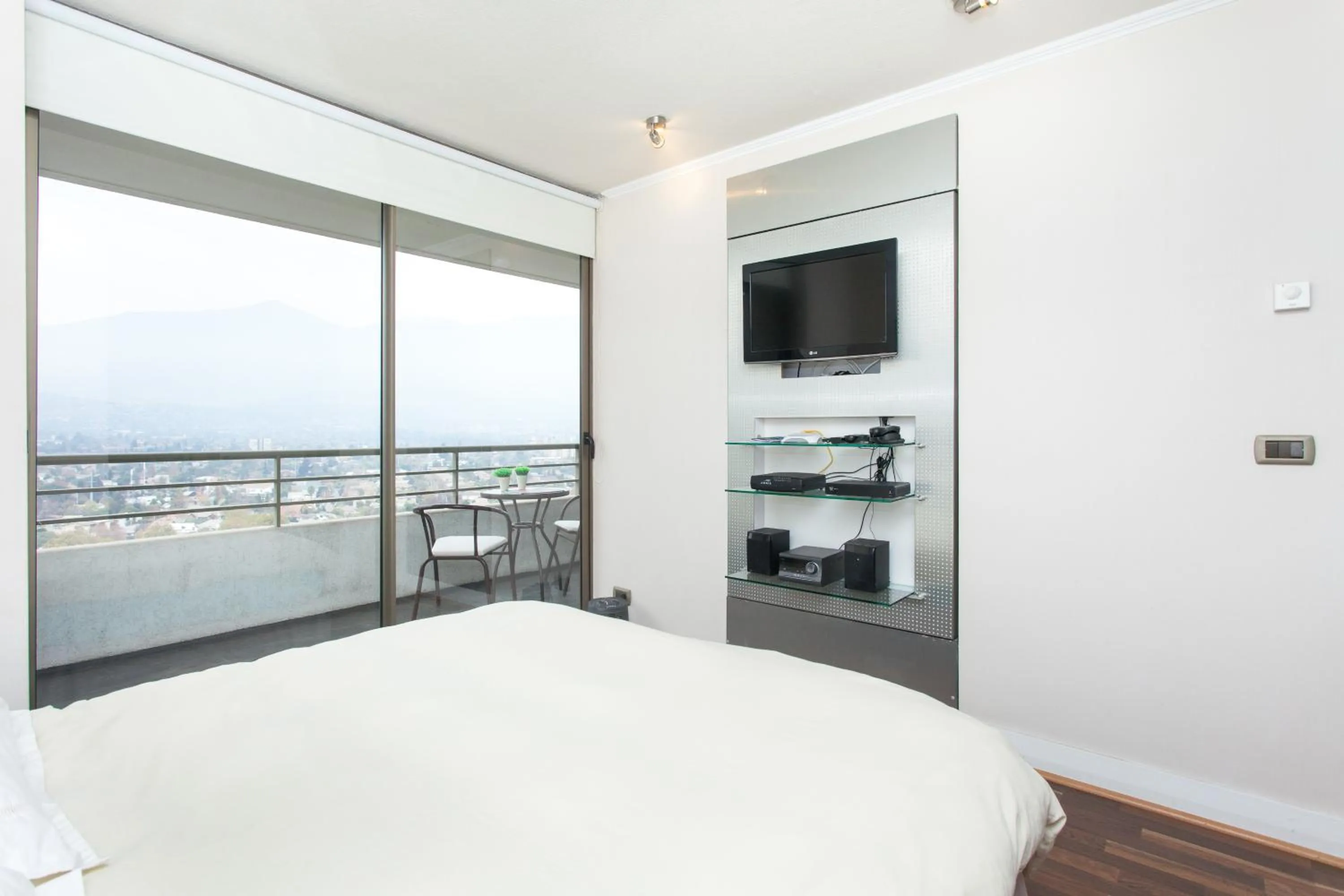 Bedroom, Bed in myLUXAPART Las Condes