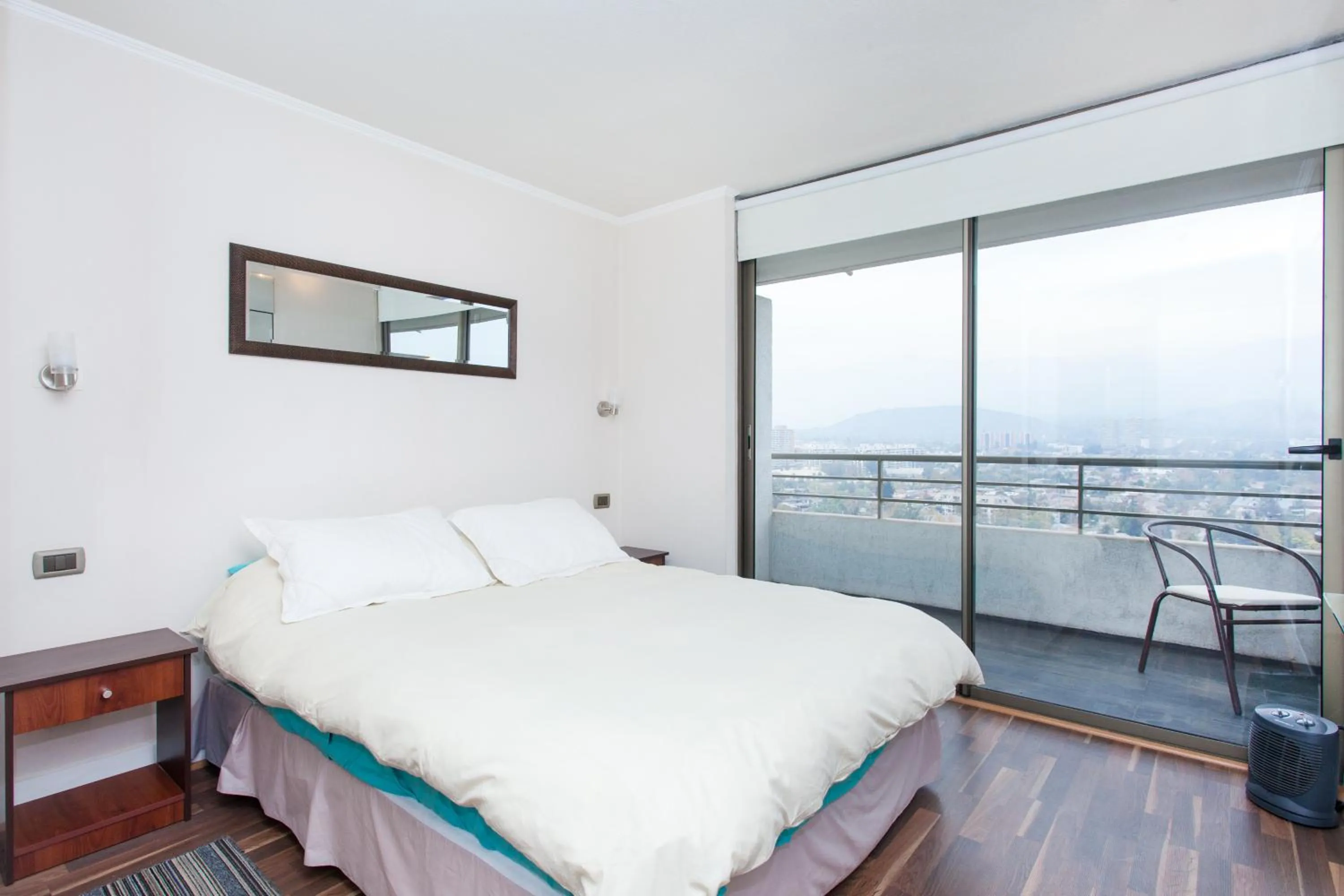 Bedroom, Bed in myLUXAPART Las Condes