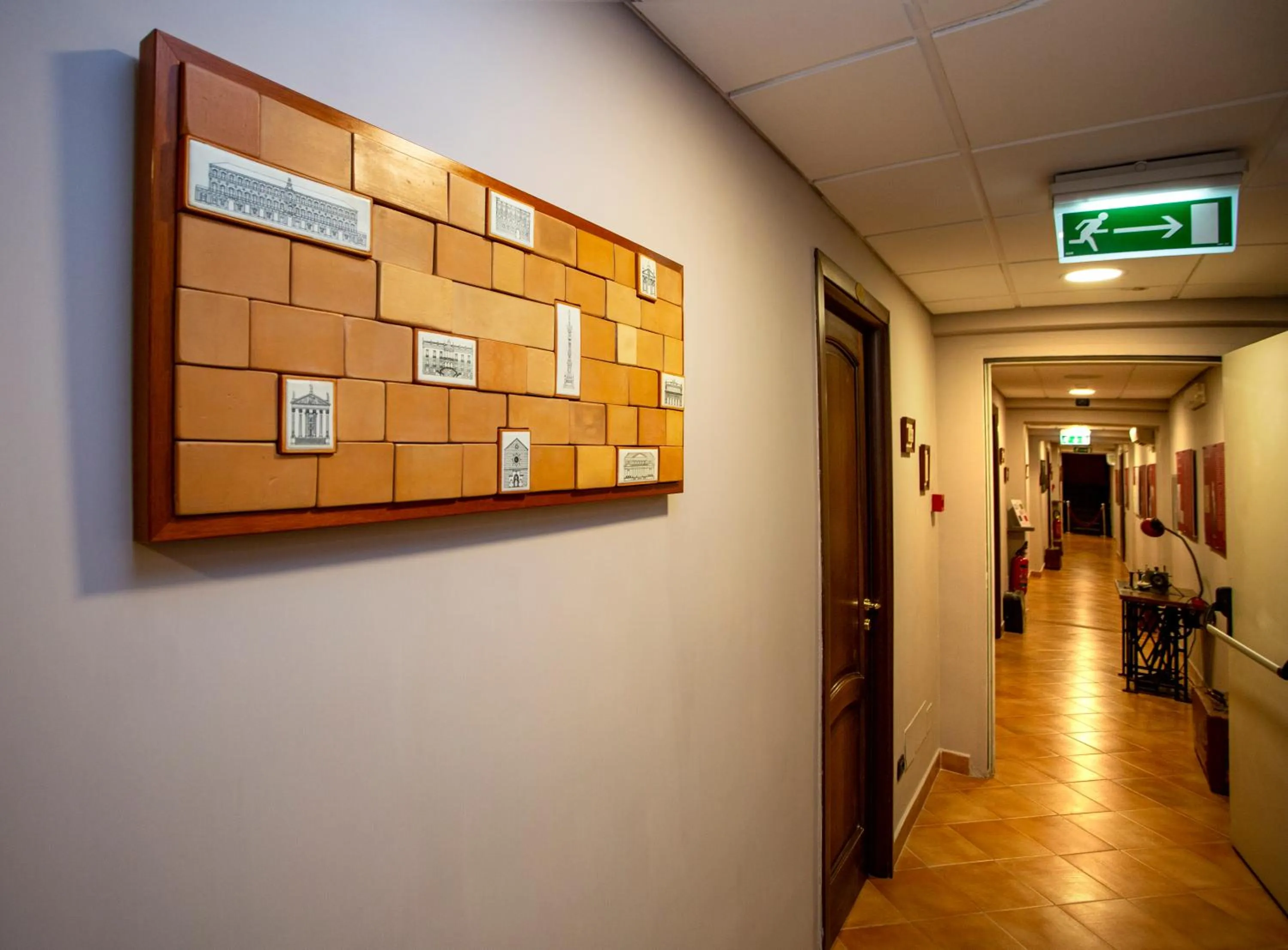 Decorative detail in Hotel Neapolis