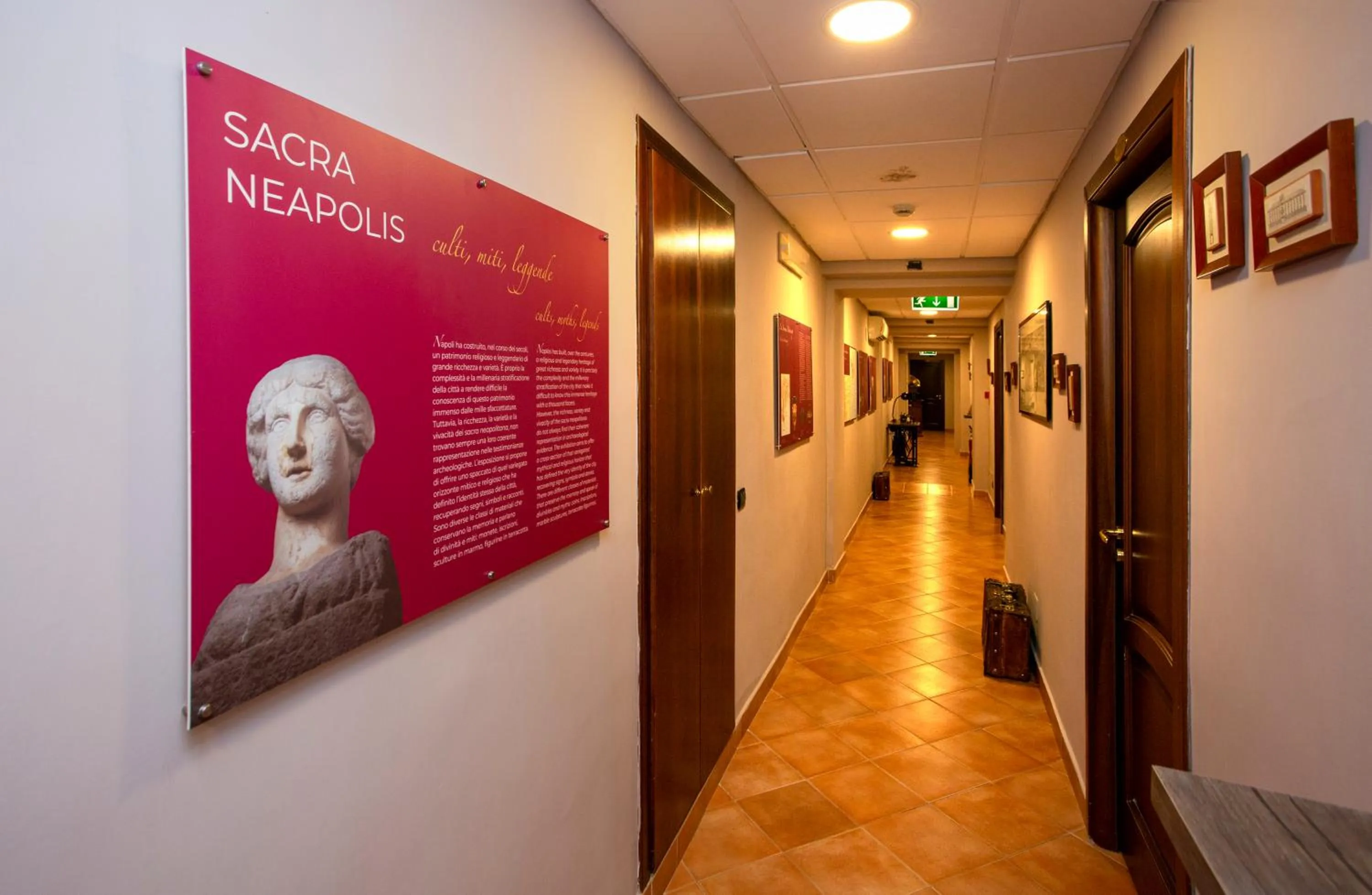 Decorative detail in Hotel Neapolis