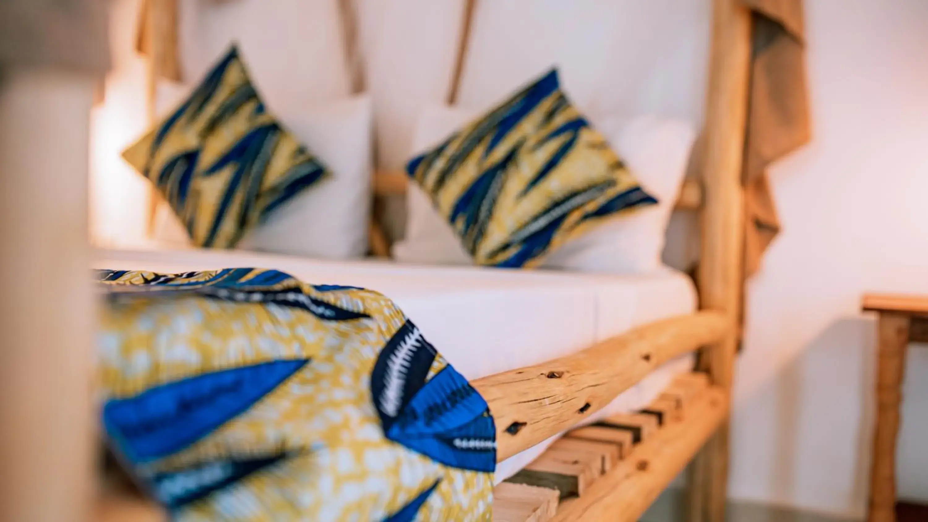 Bed in Sansi Kendwa Beach Resort Bed in Sansi Kendwa Beach Resort