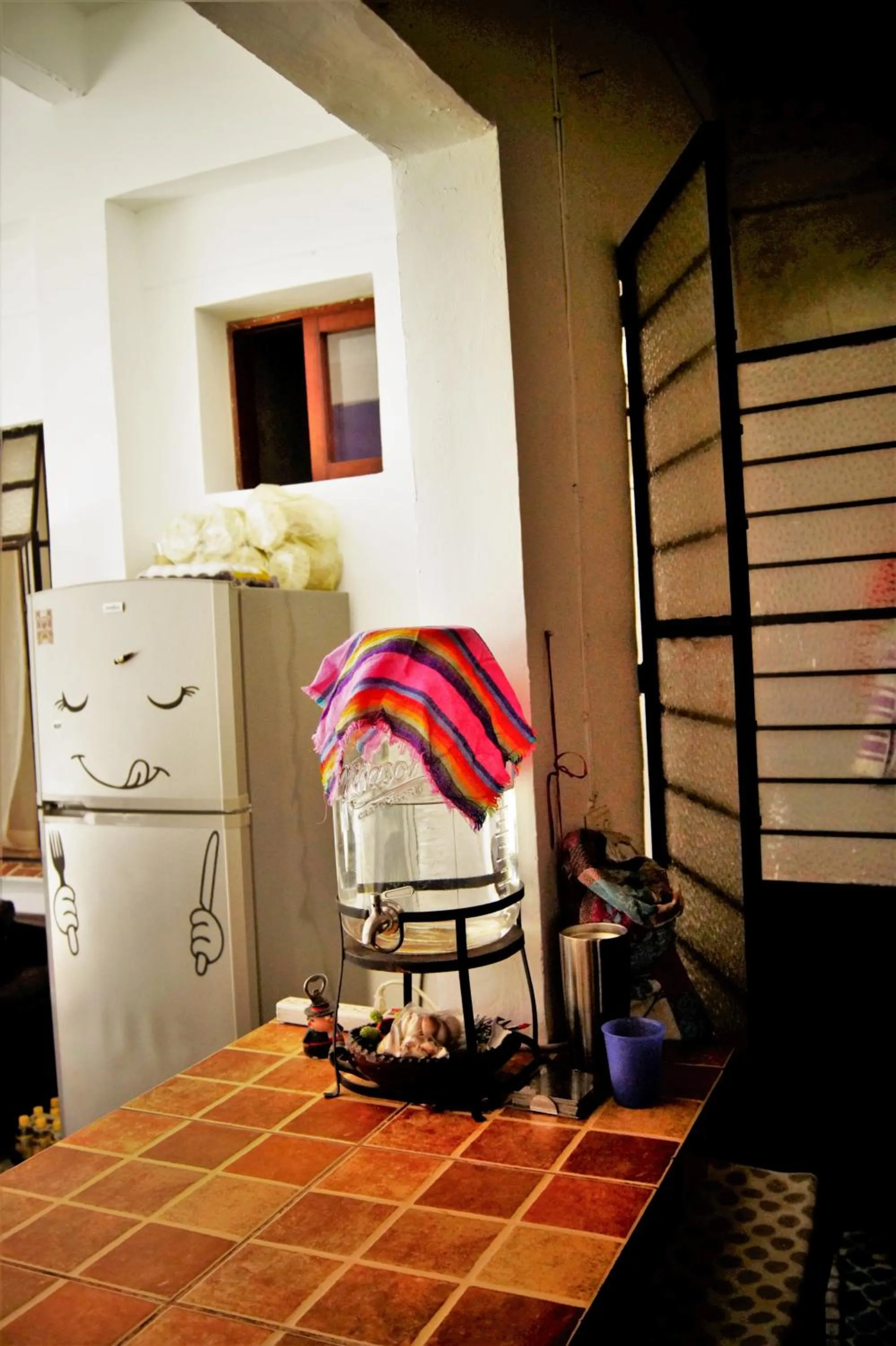 Communal kitchen in Catre de mi corazón