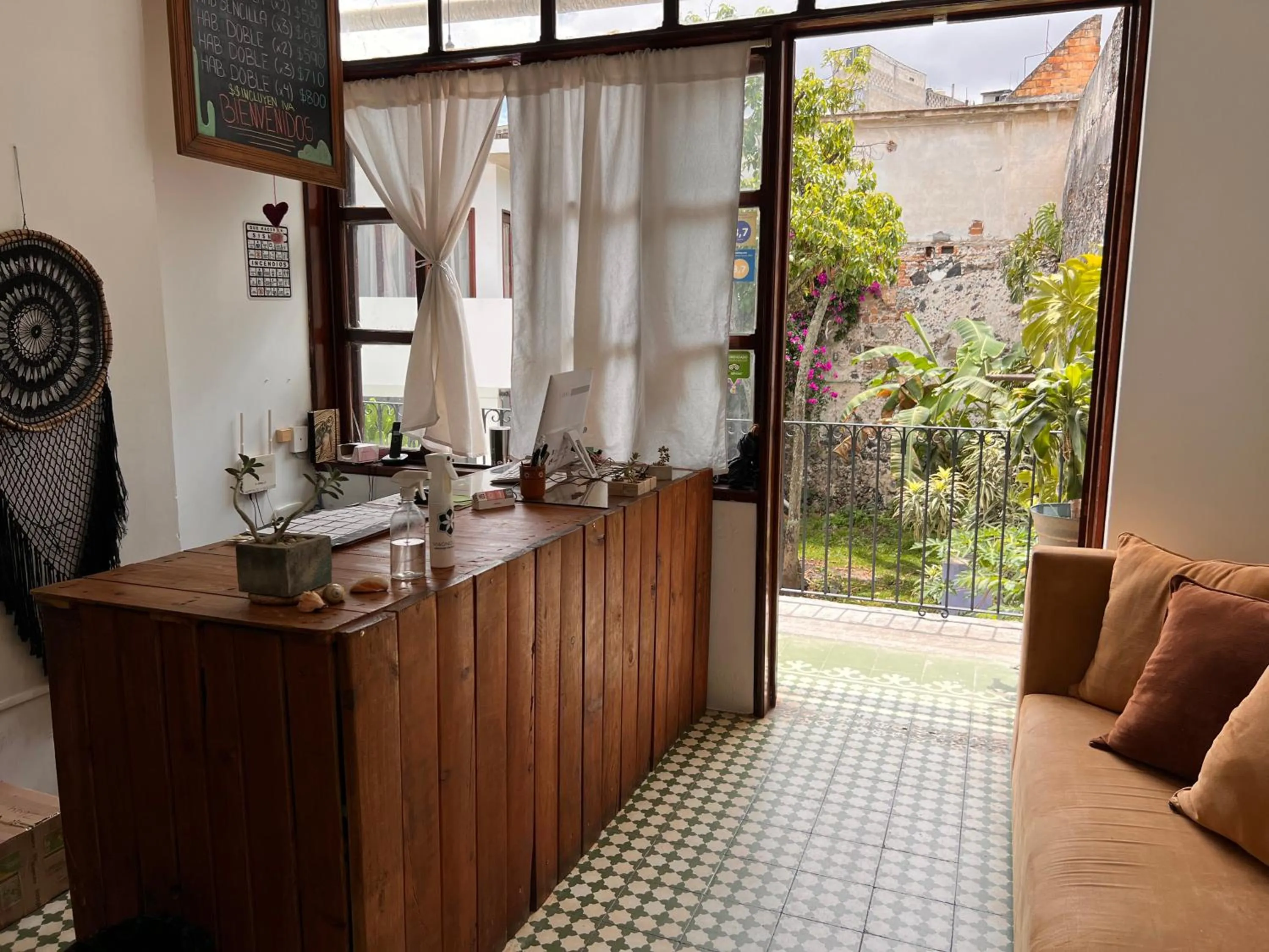 Lobby or reception in Catre de mi corazón