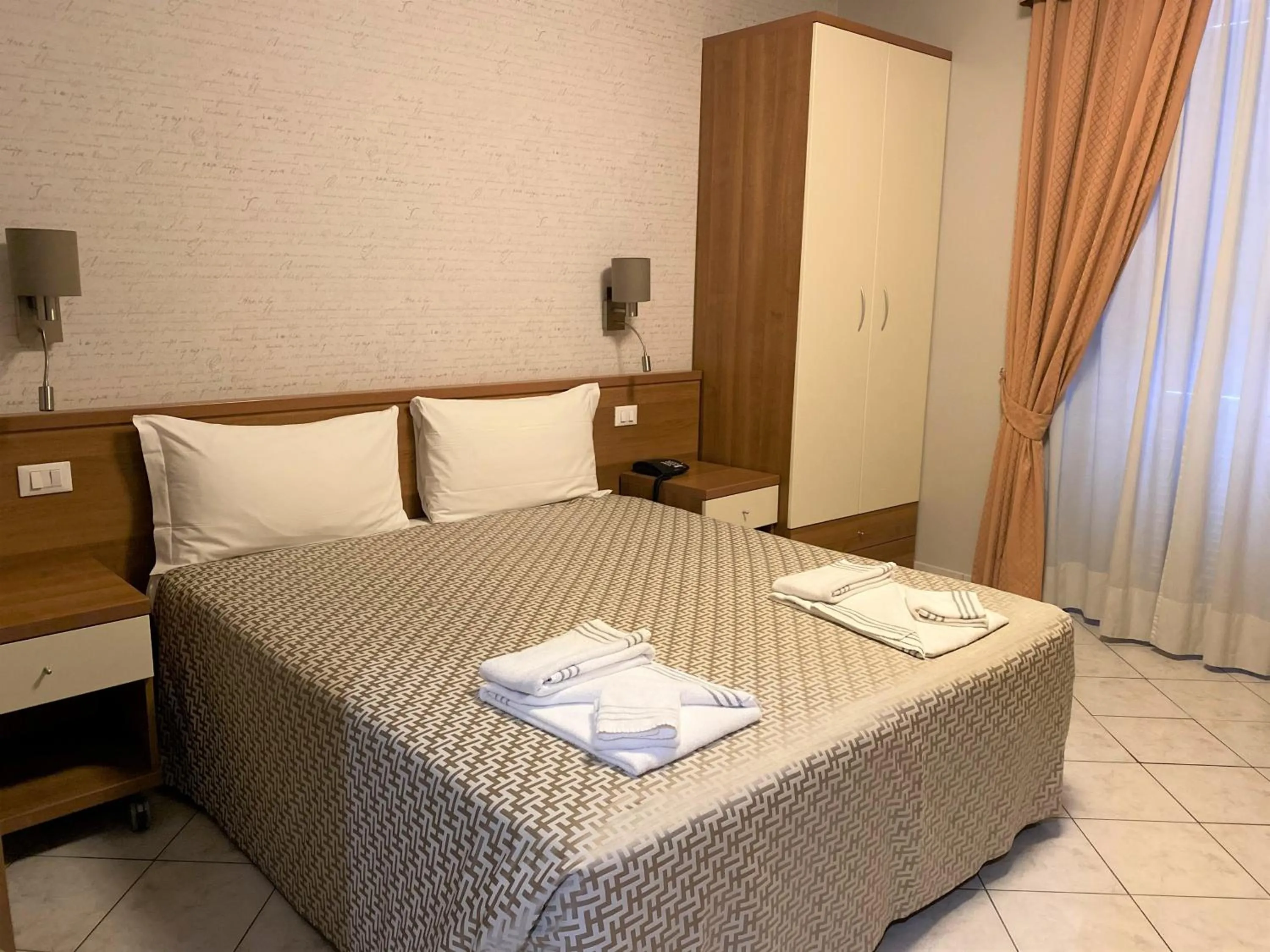 Bed in Hotel Lo Scudiero