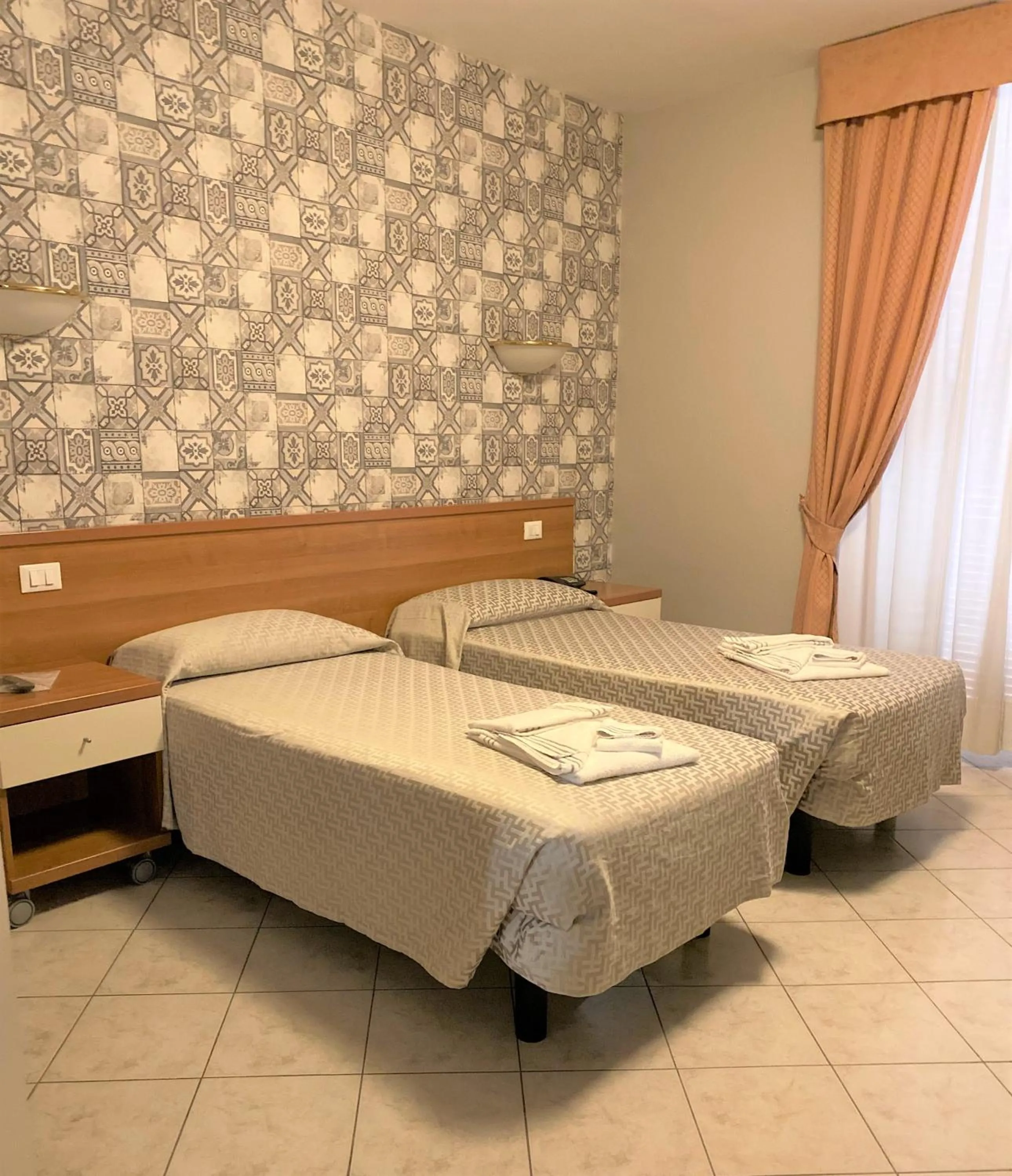 Bed in Hotel Lo Scudiero