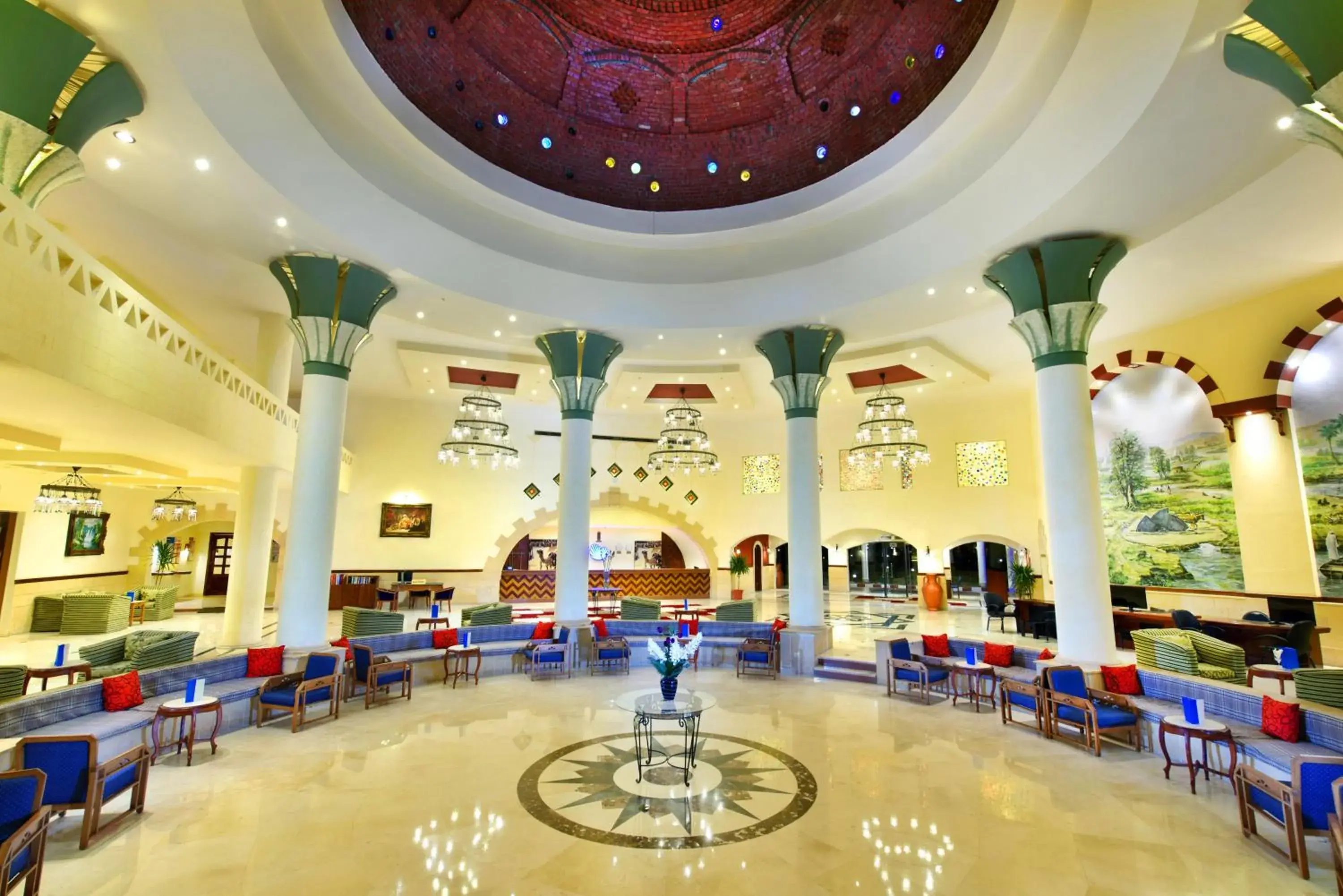 Lobby or reception in Bliss Nada Beach Resort Lobby or reception in Bliss Nada Beach Resort