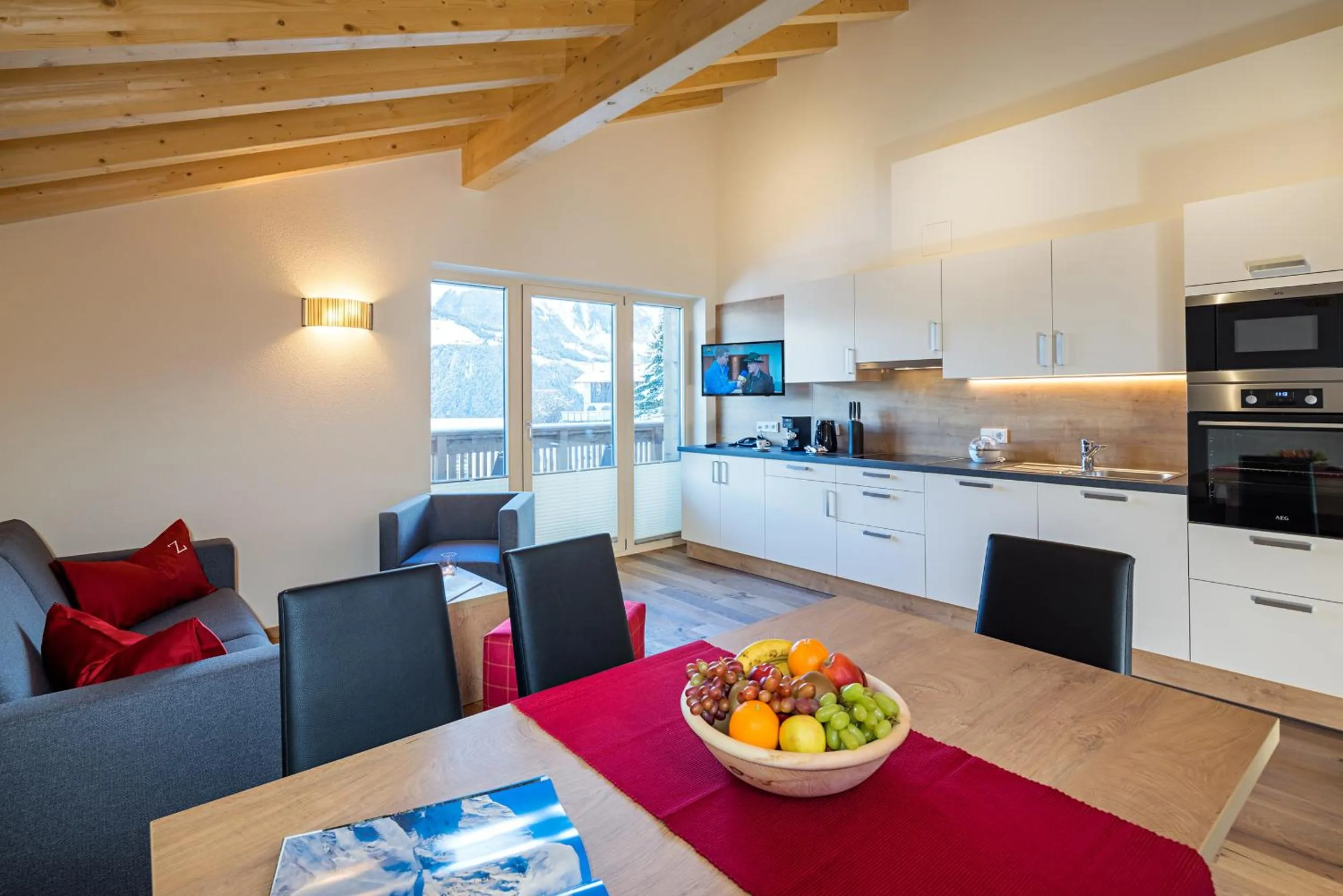 Kitchen or kitchenette in Apart Zwingerhof