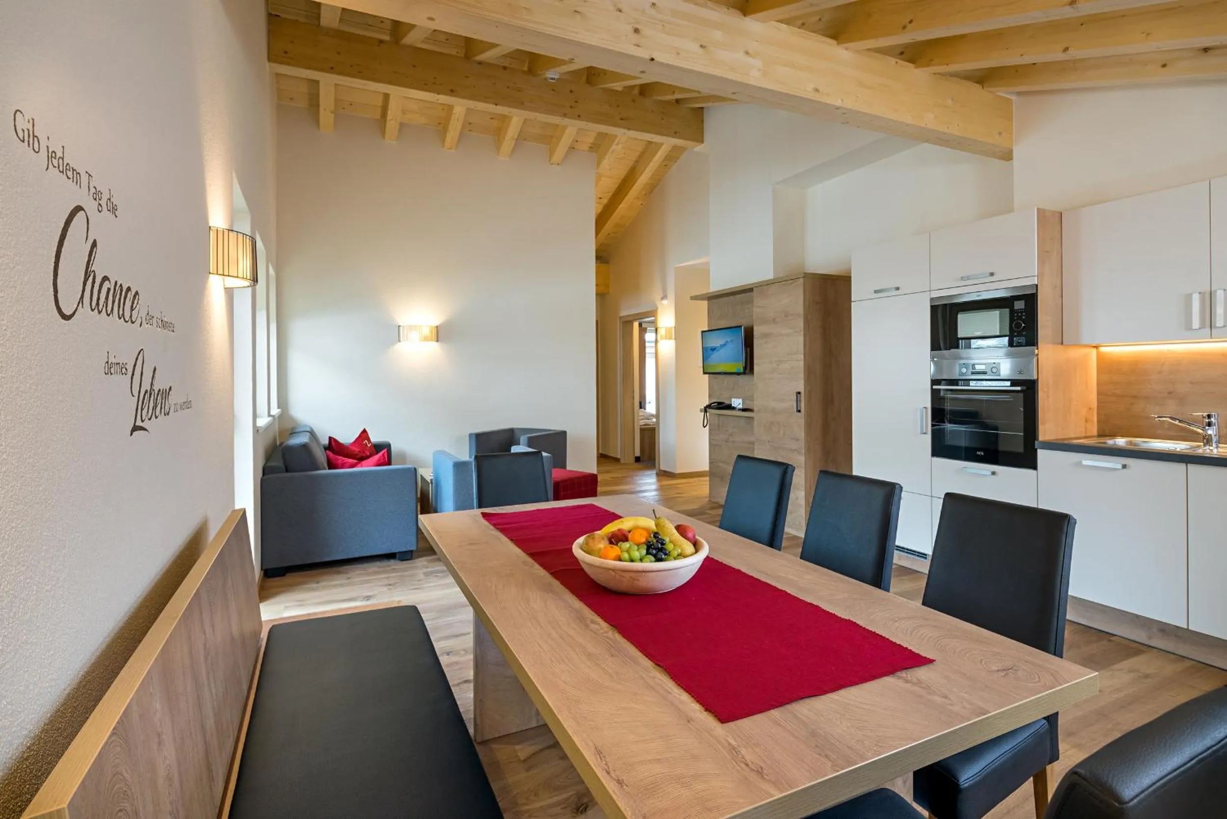 Kitchen or kitchenette in Apart Zwingerhof