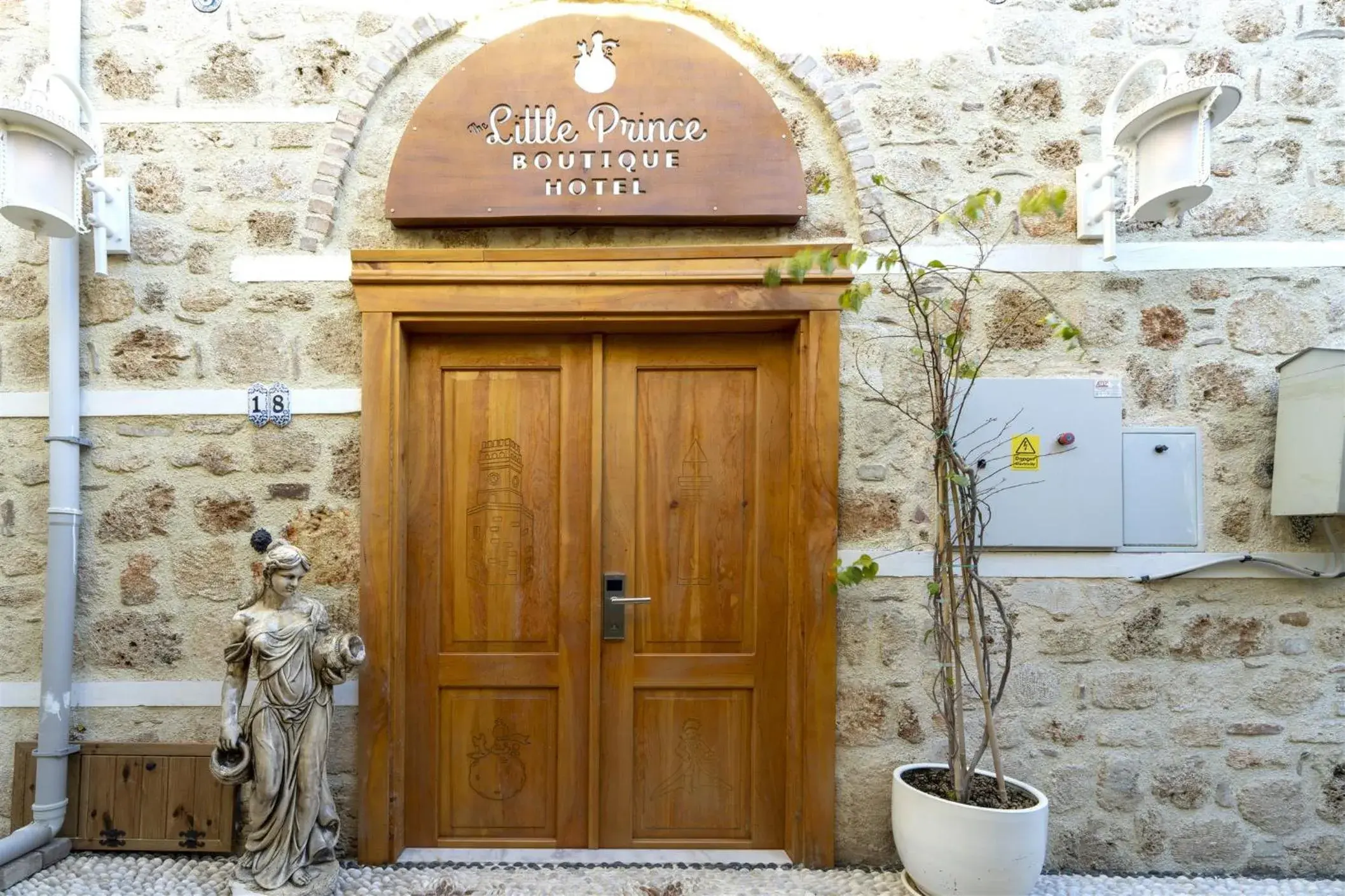 Facade/entrance in The Little Prince Boutique Otel Facade/entrance in The Little Prince Boutique Otel