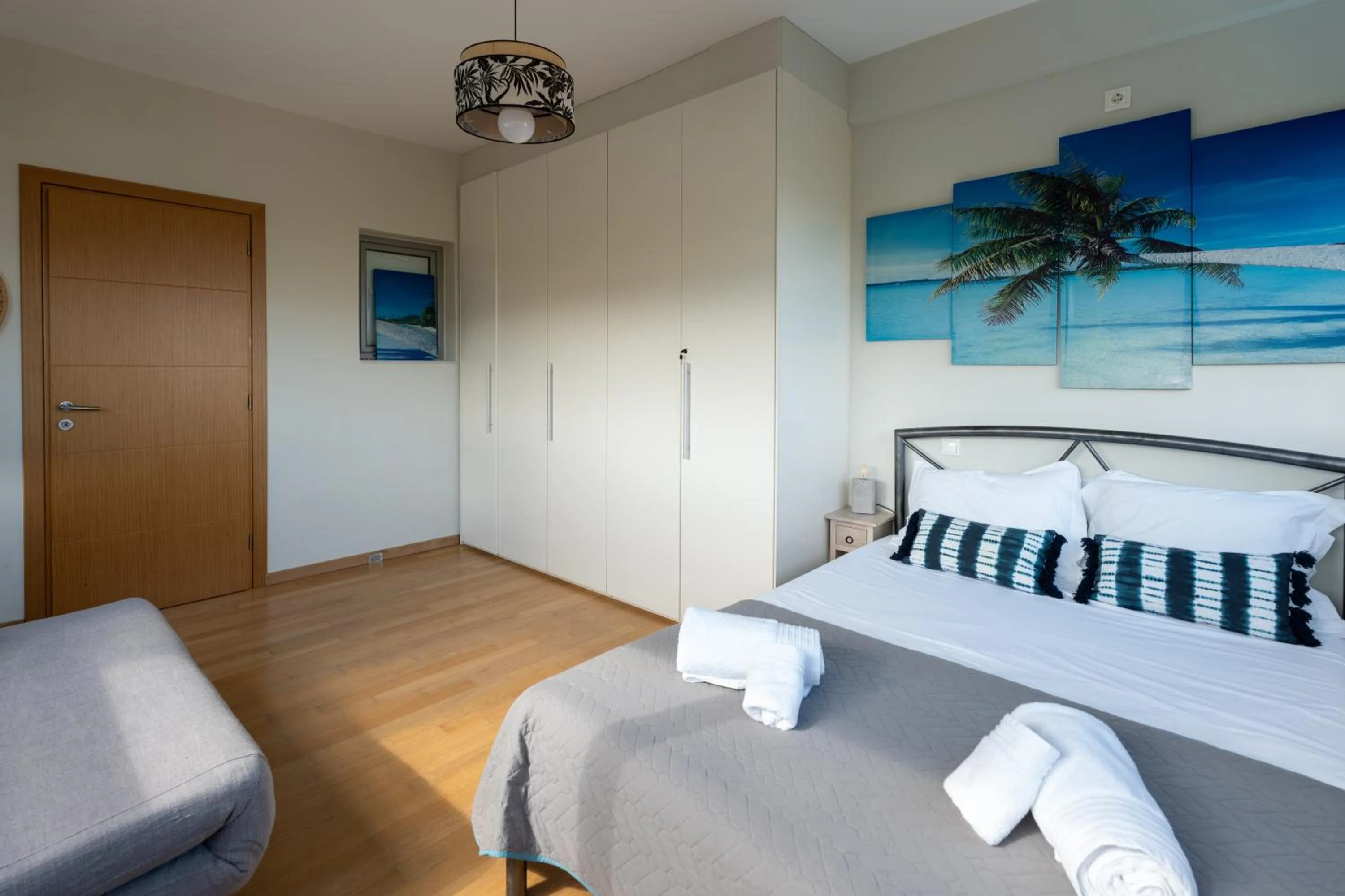 Bed in Evaeri villa