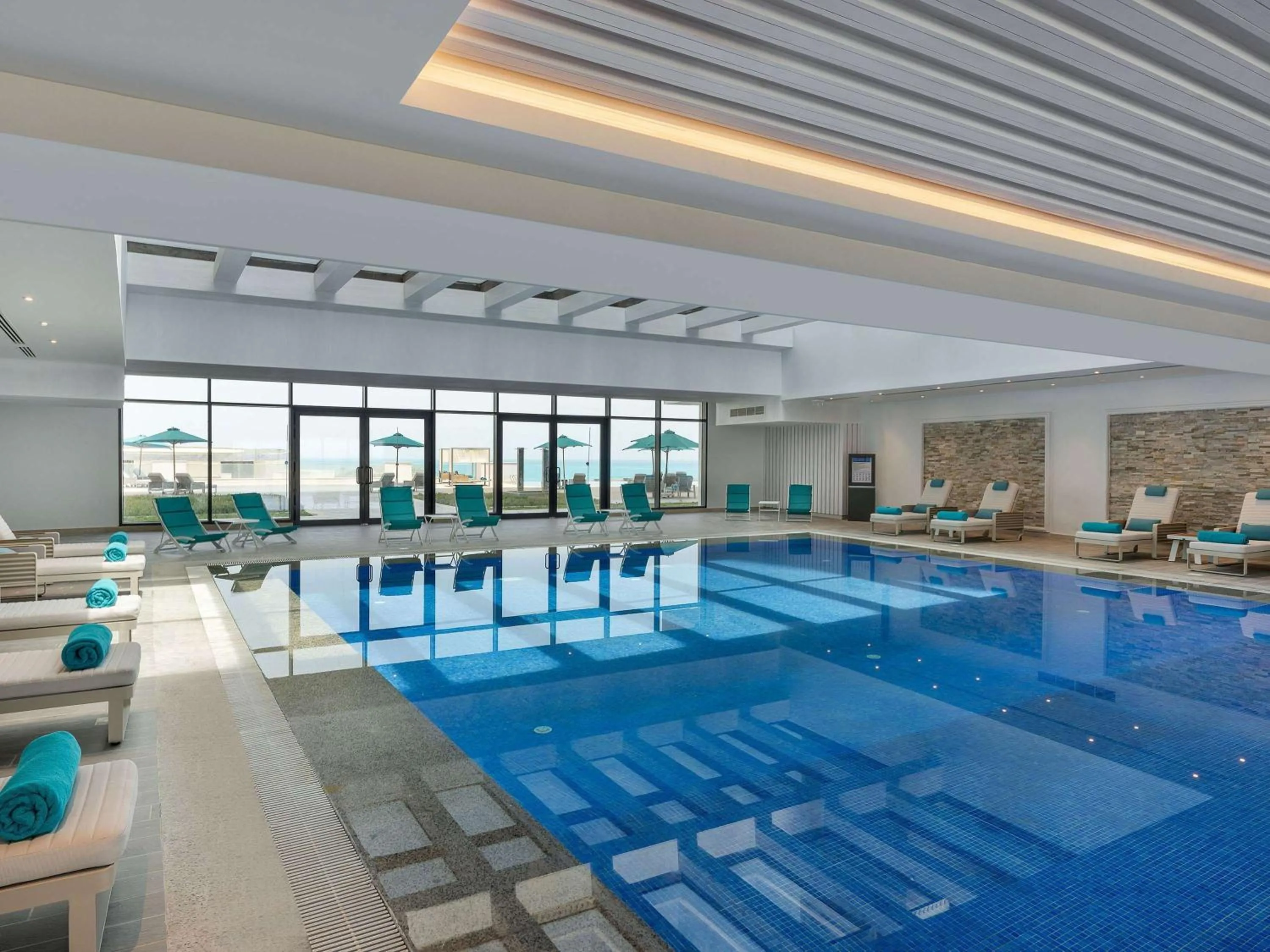 Pool view in Regal Heights Hotel