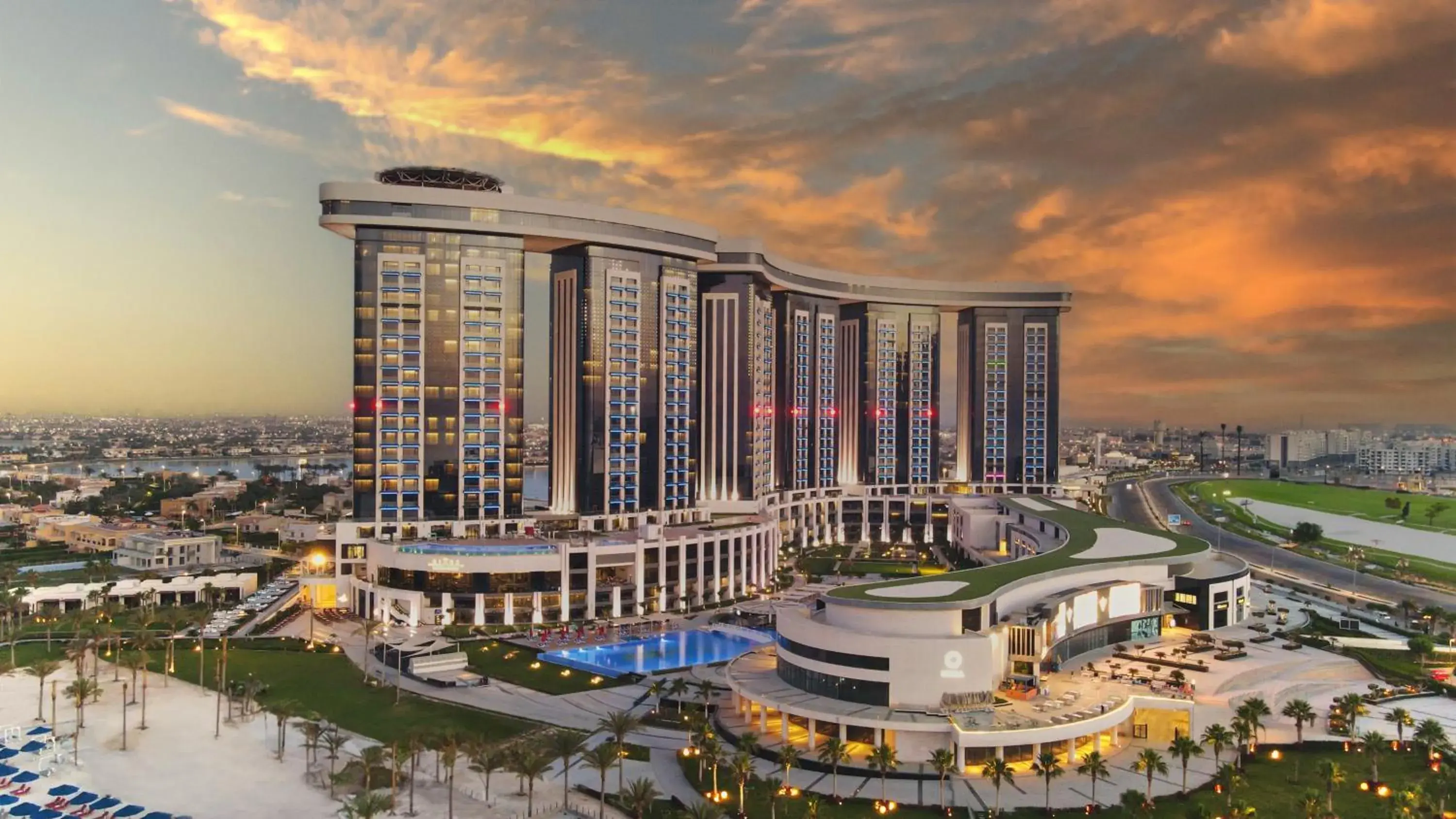 Property building in Rixos Premium Alamein Property building in Rixos Premium Alamein