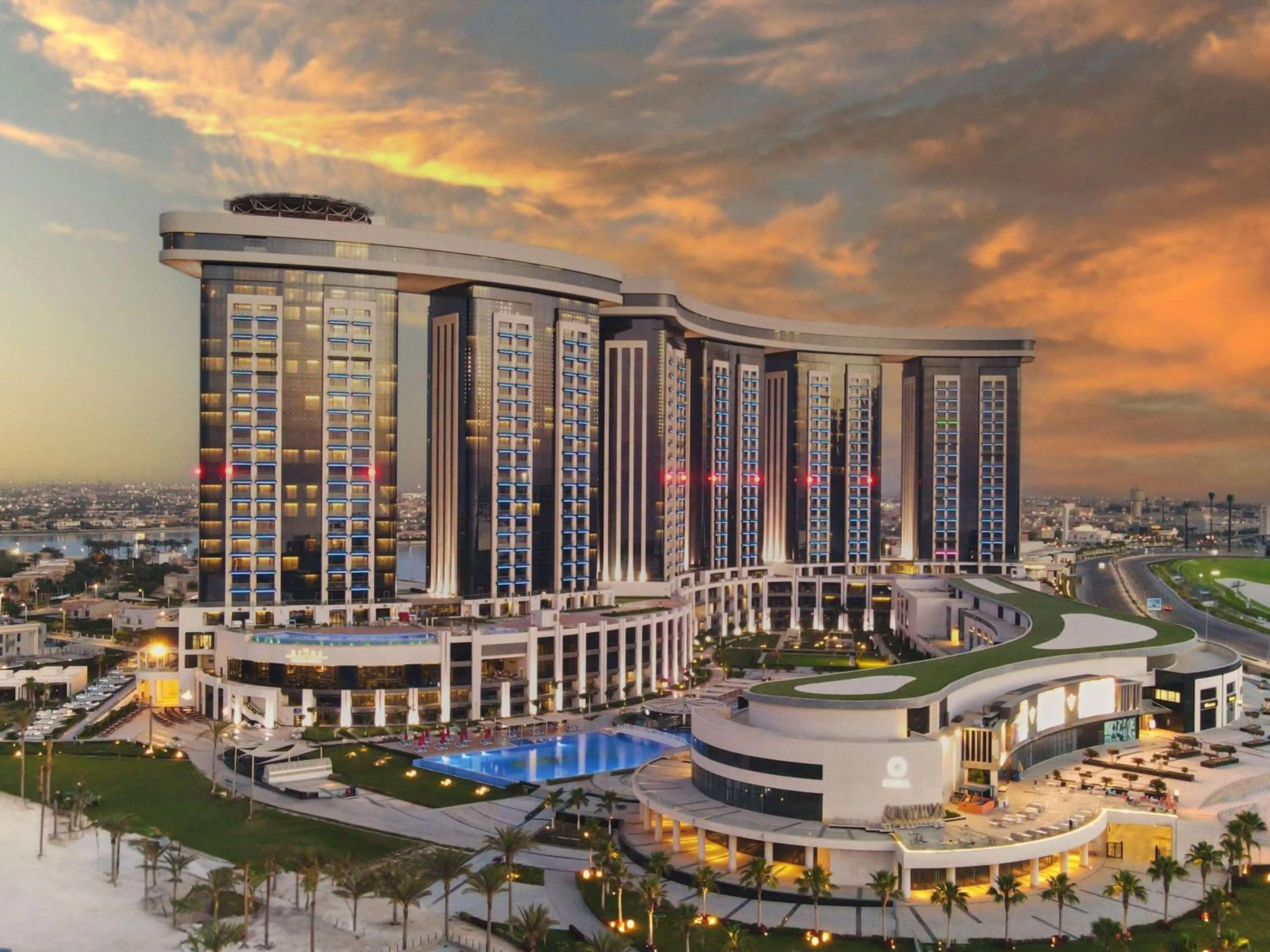 Property building in Regal Heights Hotel