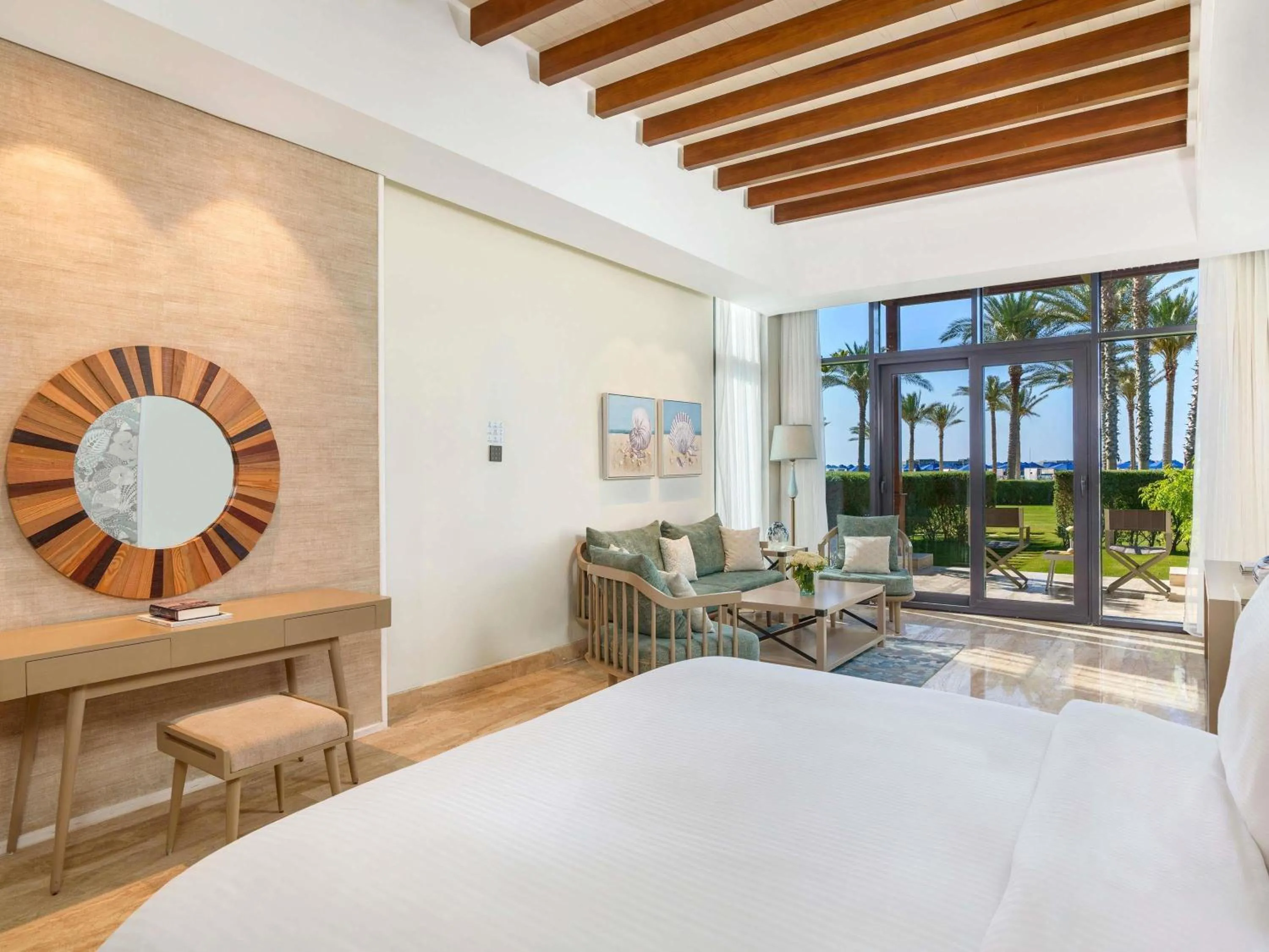 Bedroom, Bed in Rixos Premium Alamein