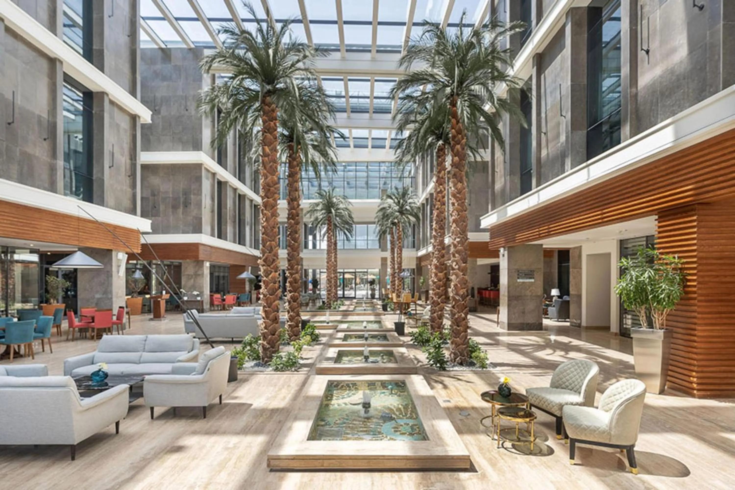 Lobby or reception in Rixos Premium Alamein