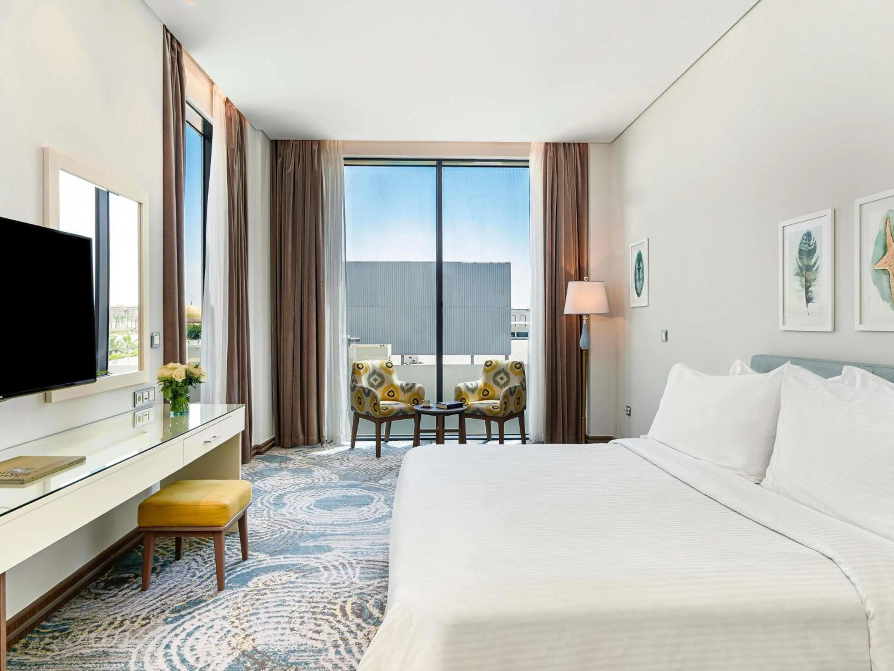 Bedroom, Bed in Rixos Premium Alamein