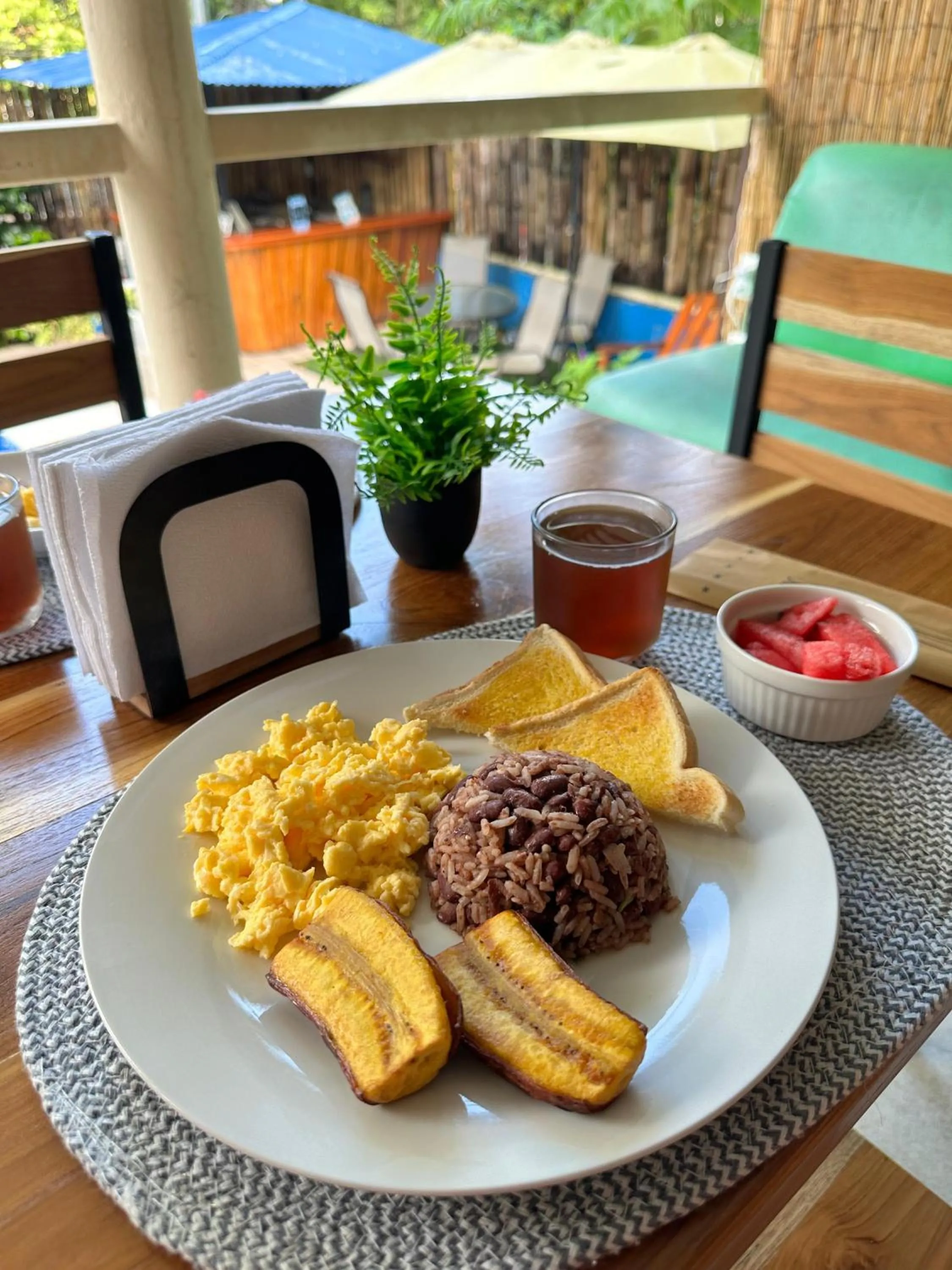 Breakfast in Hospedaje Colibri