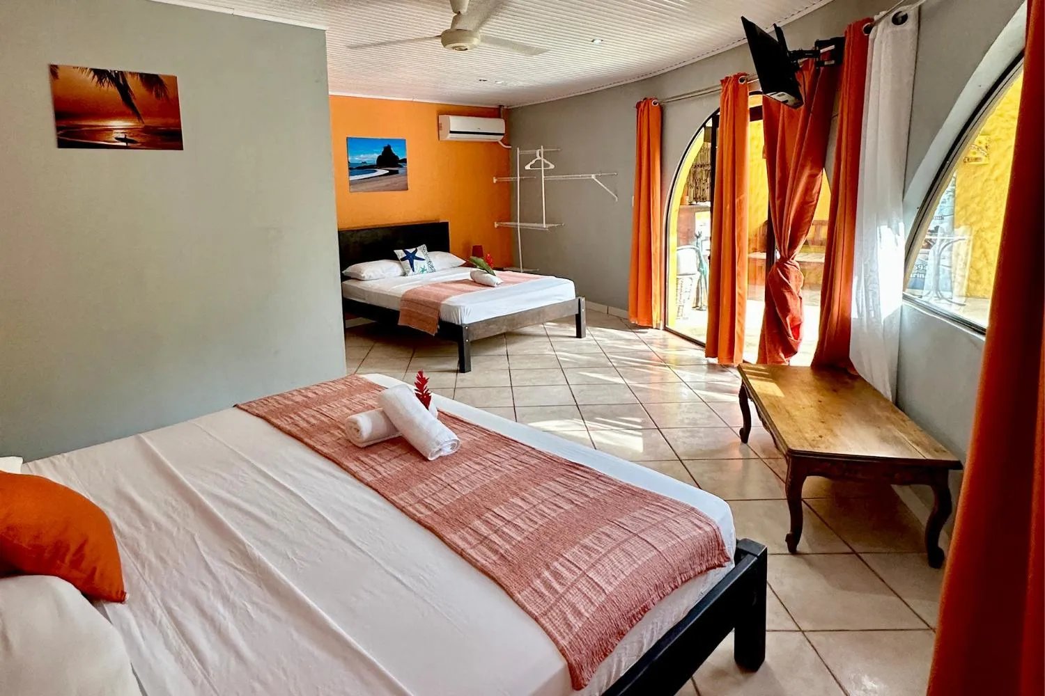 Bed in Hospedaje Colibri