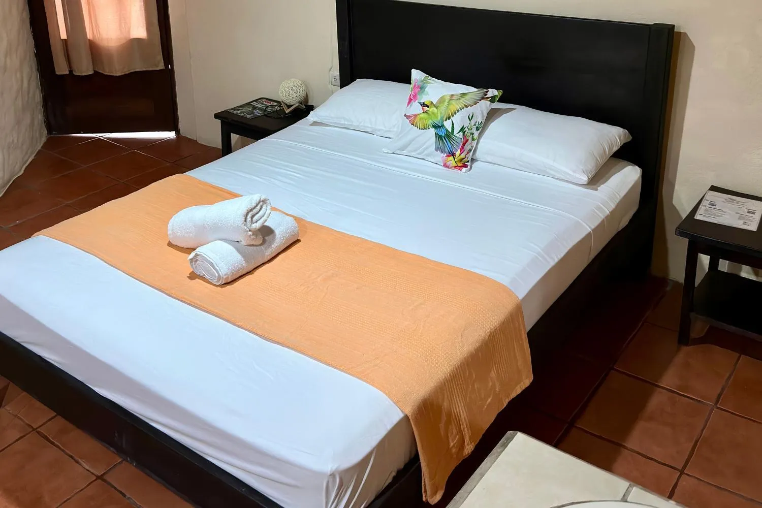 Bed in Hospedaje Colibri