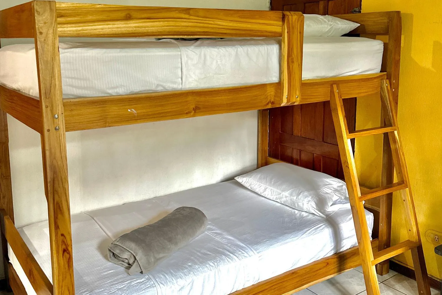 Bed in Hospedaje Colibri
