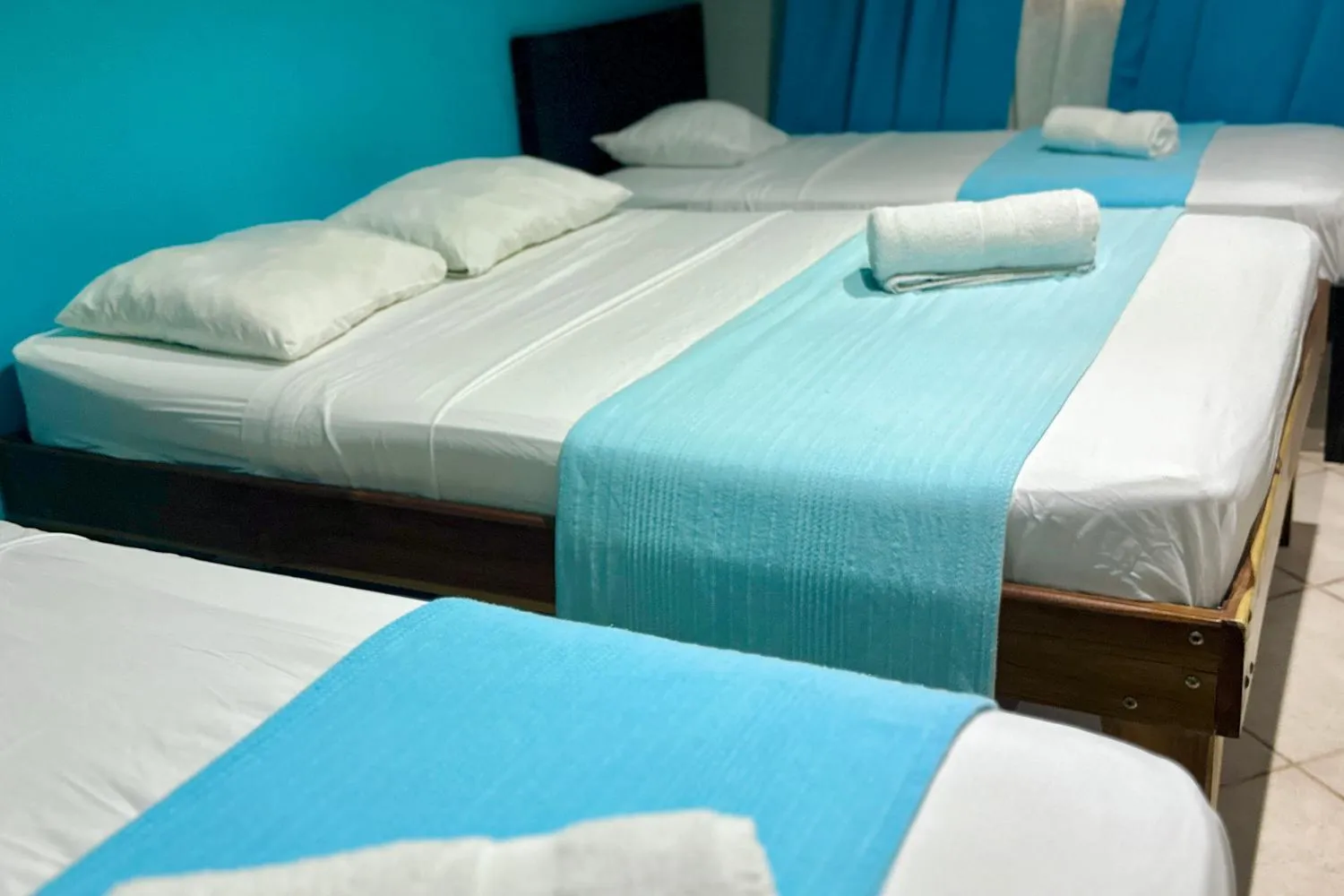 Bed in Hospedaje Colibri