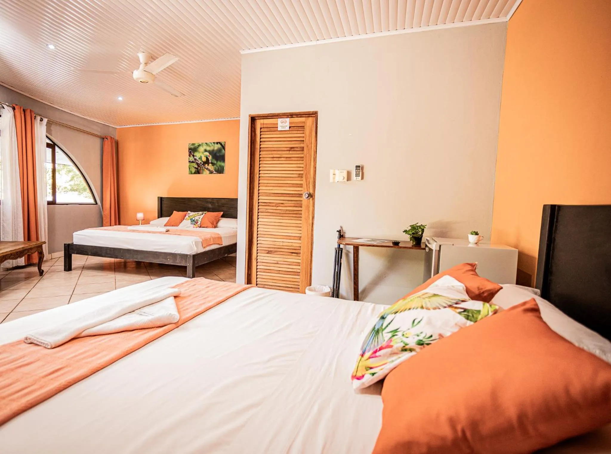 Bed in Hospedaje Colibri