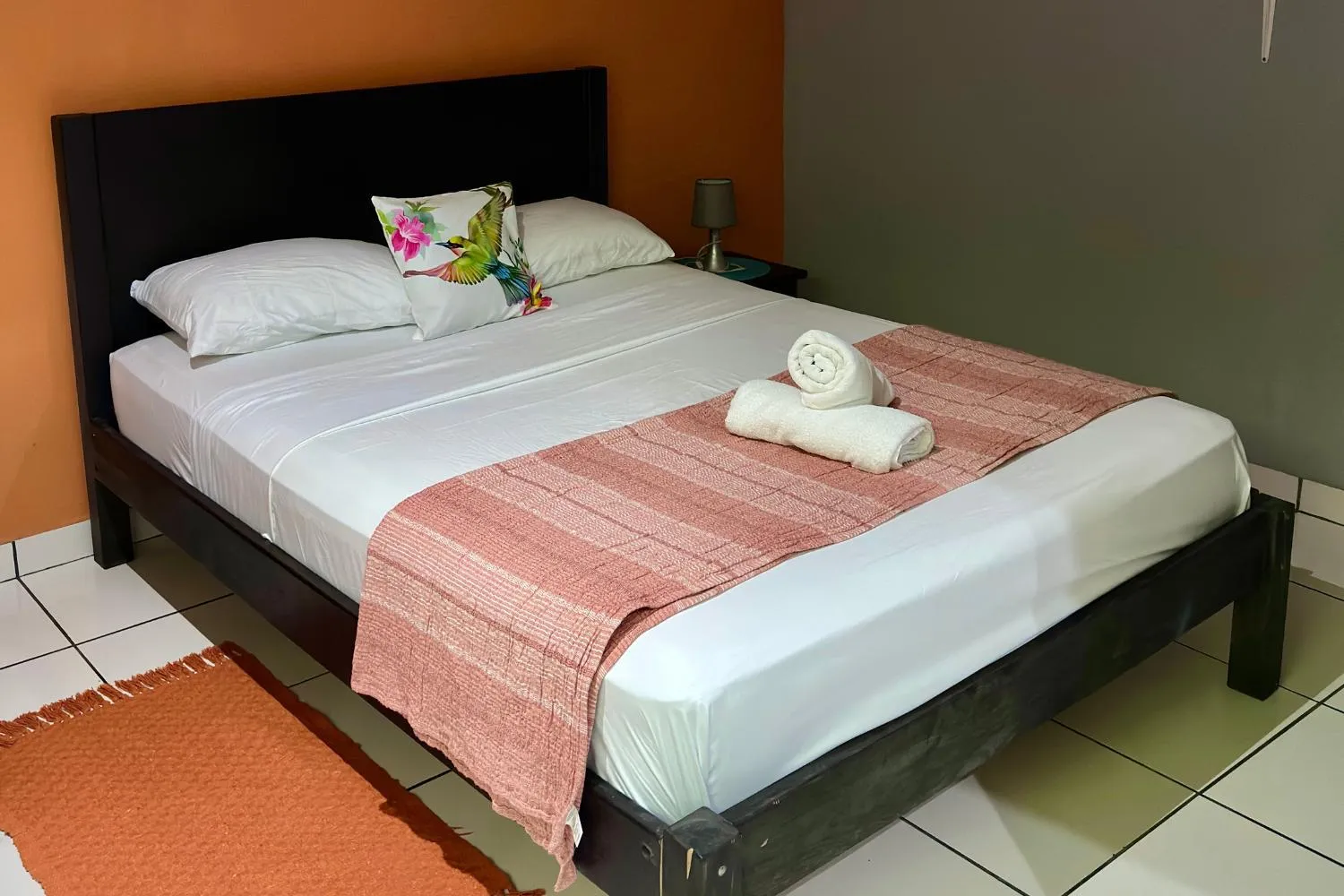 Bed in Hospedaje Colibri