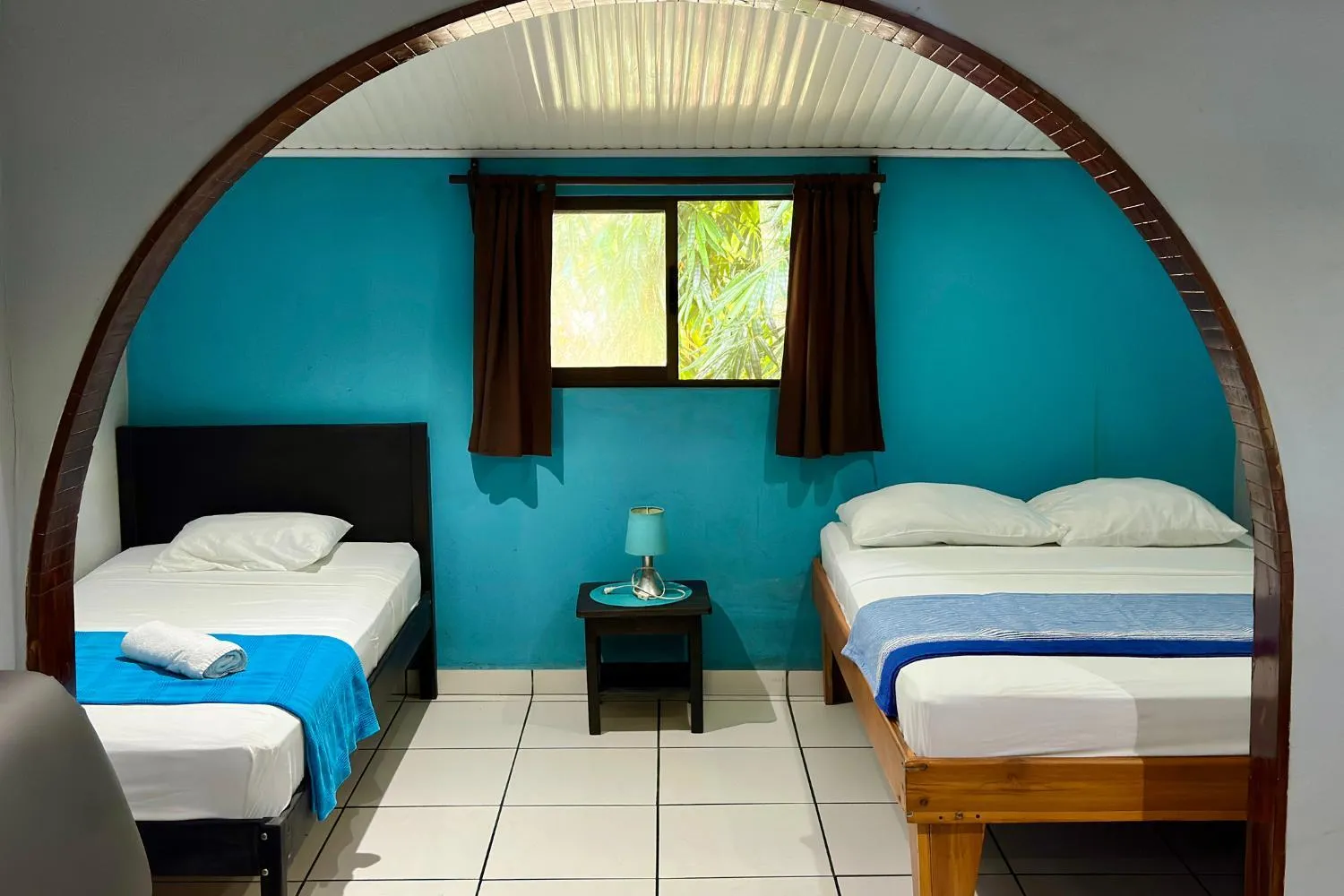 Bed in Hospedaje Colibri
