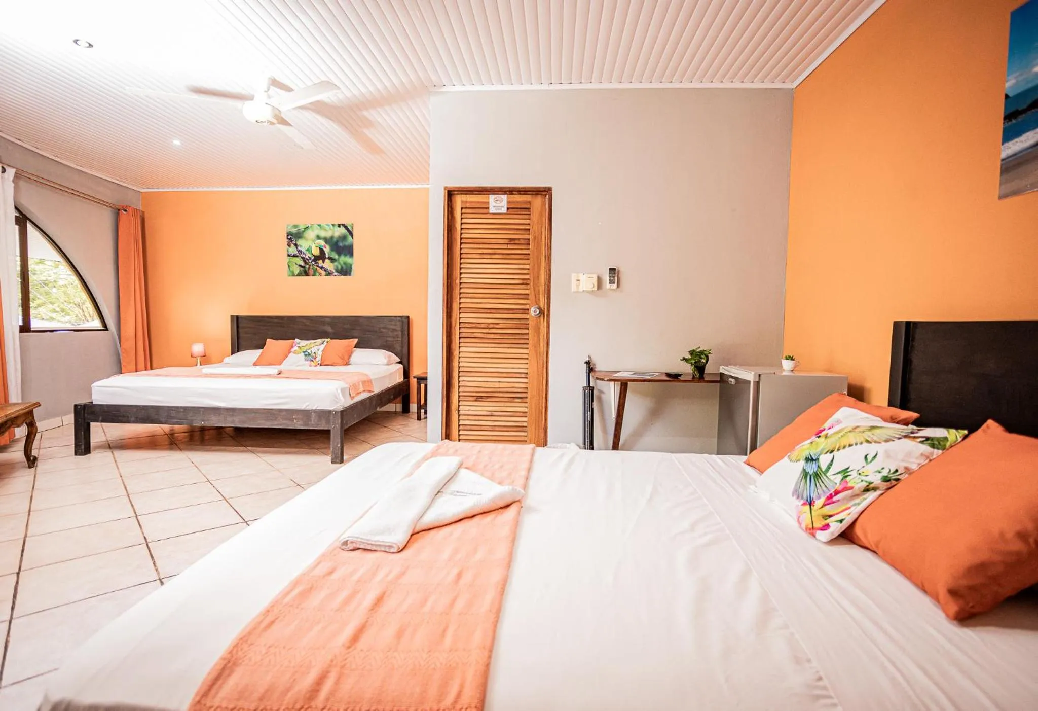 Bed in Hospedaje Colibri