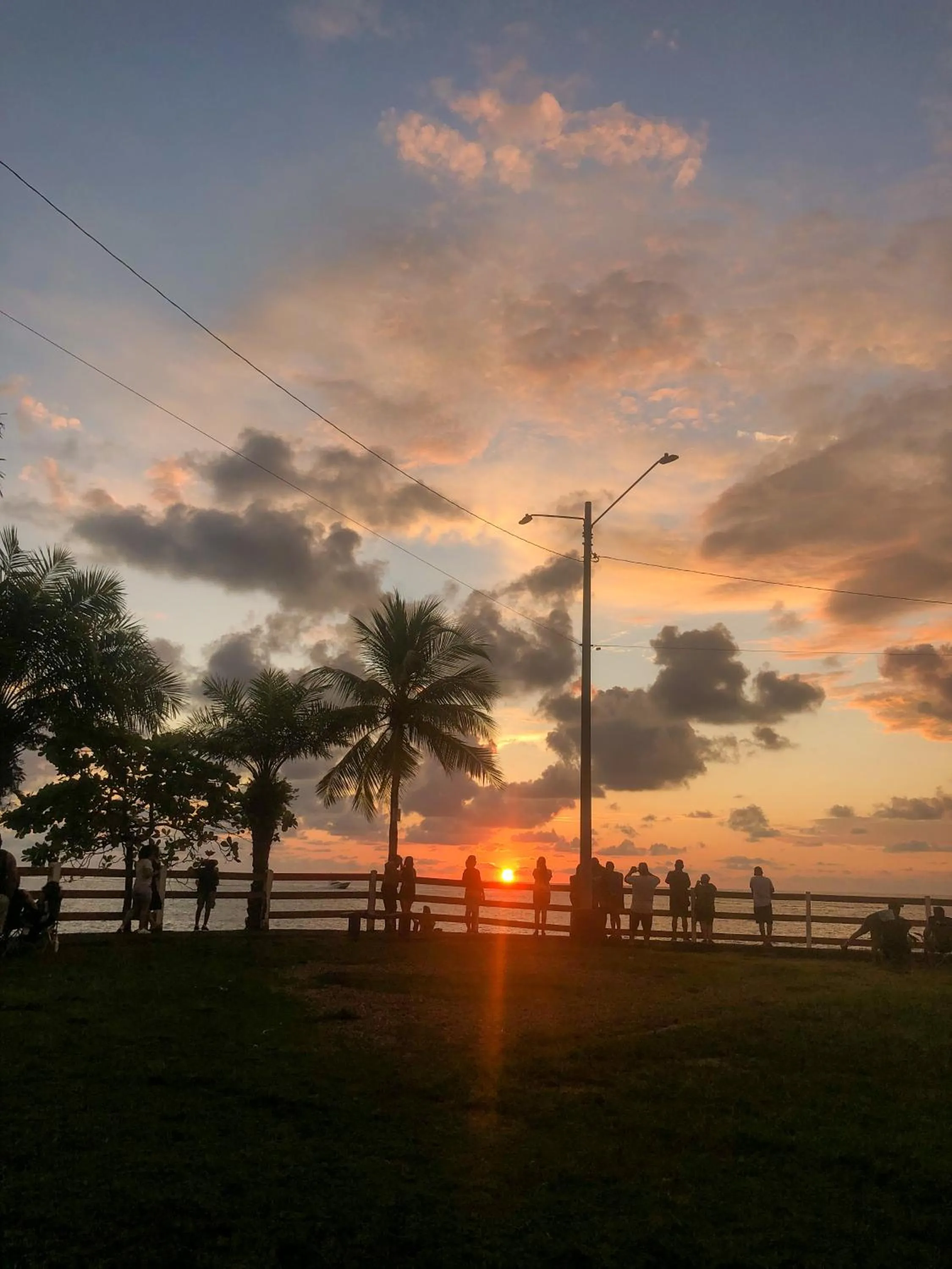 Sunset in Hospedaje Colibri
