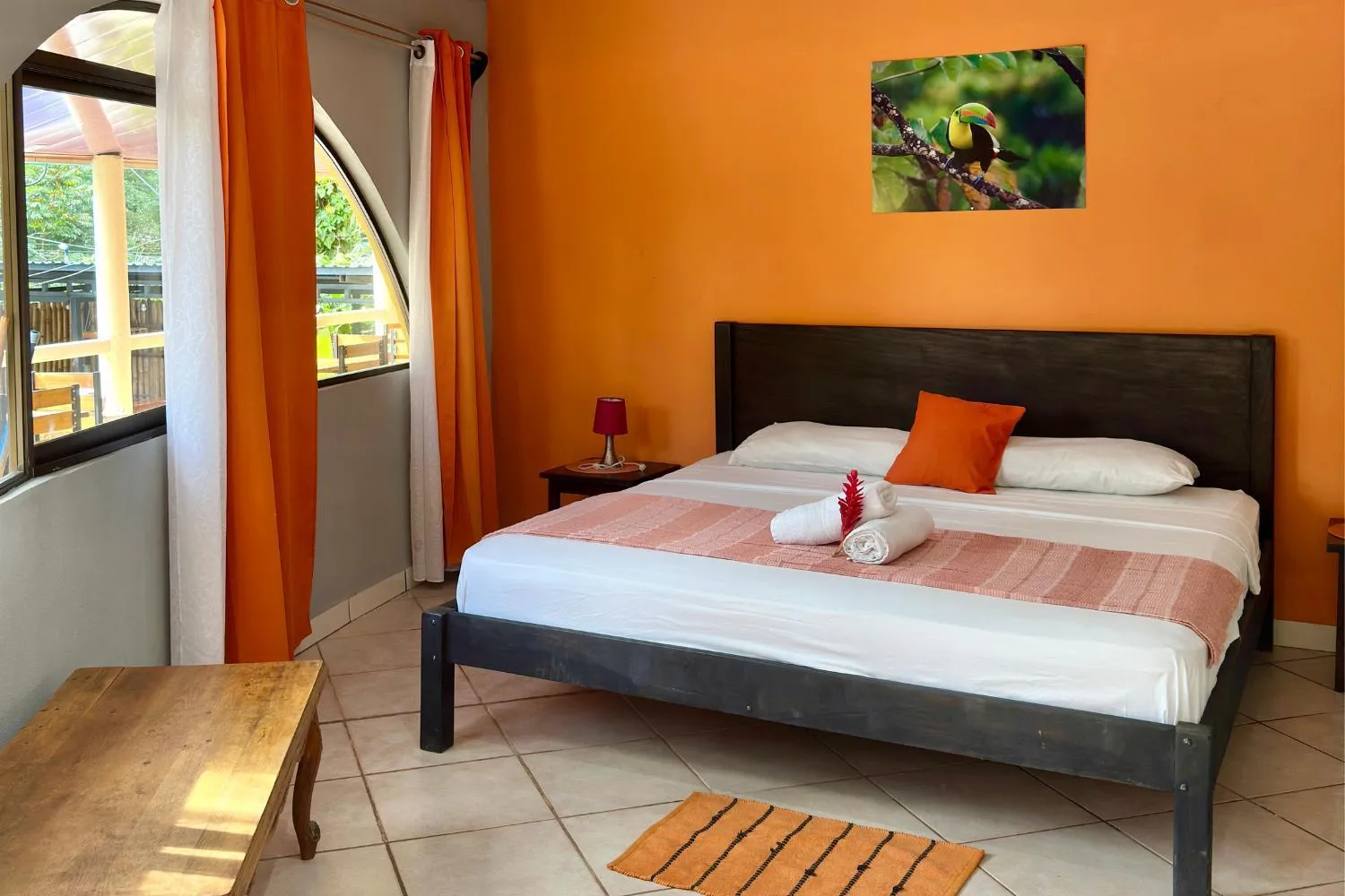 Bed in Hospedaje Colibri
