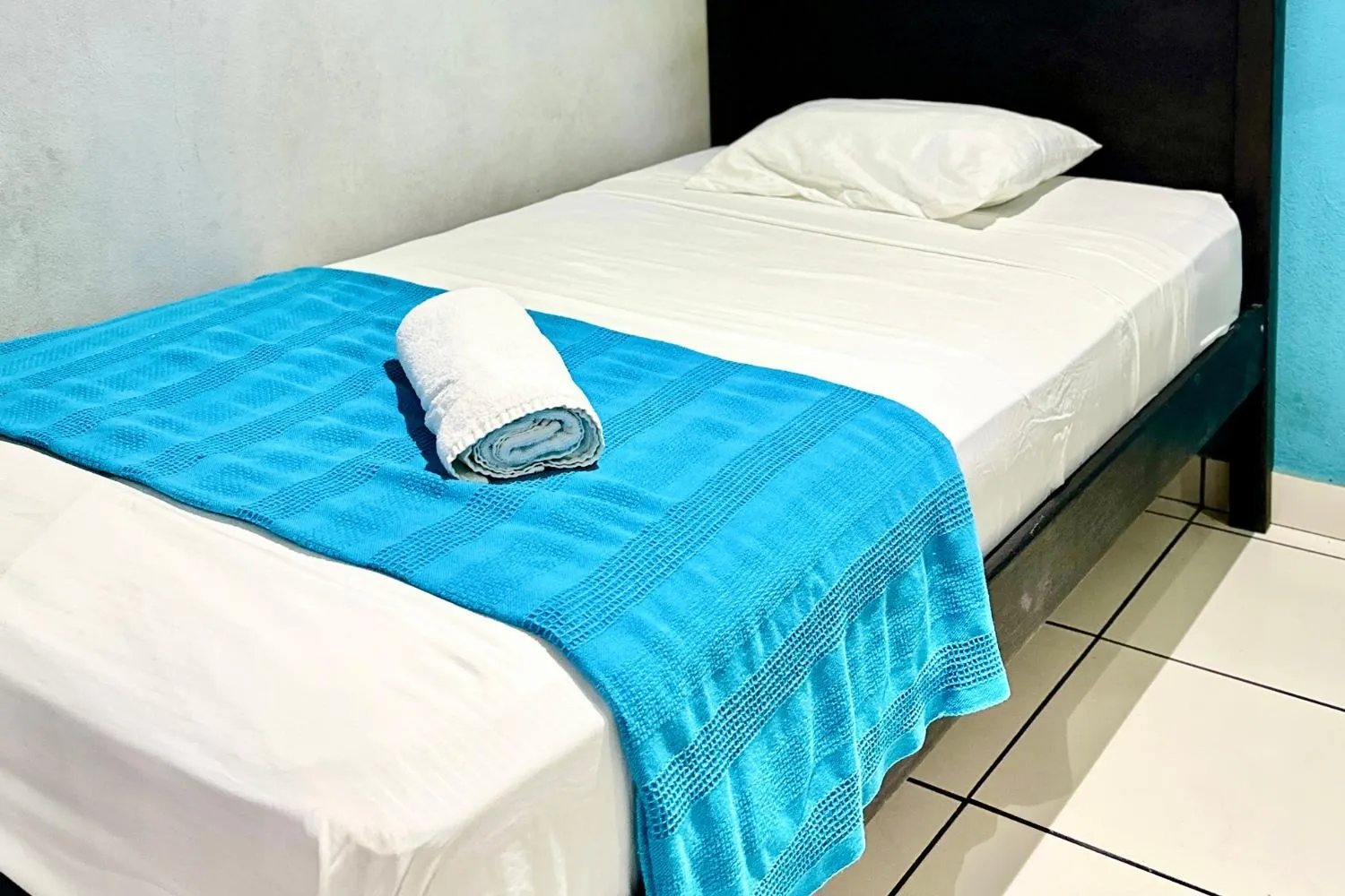 Bed in Hospedaje Colibri