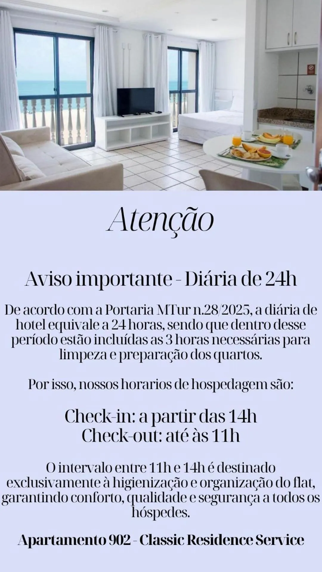 Bed in Classic Flat Residence Service ap.902