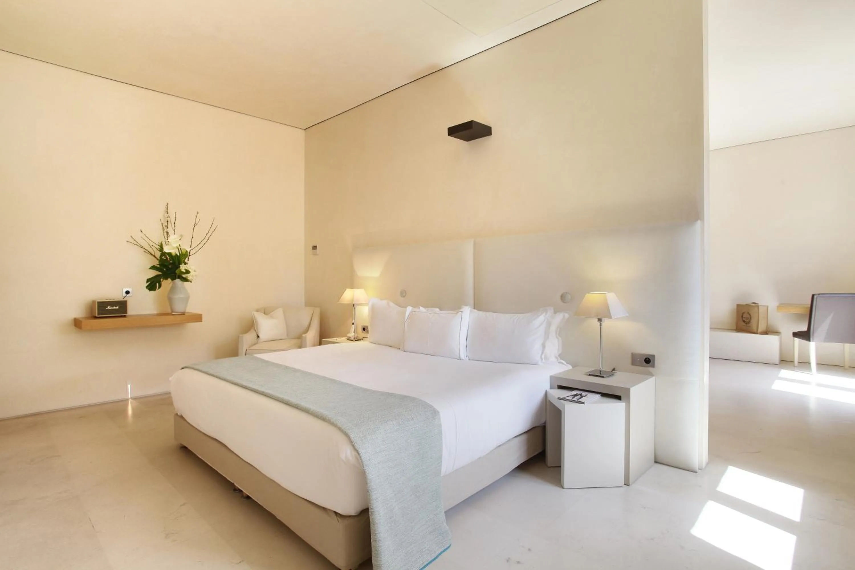 Bedroom, Bed in MUSE Saint Tropez - Small Luxury Hotels of the World