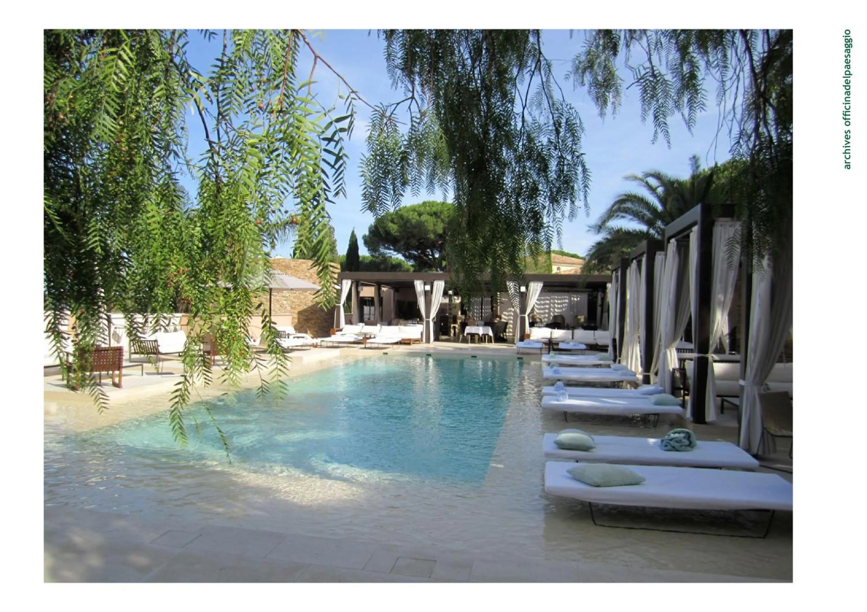 Swimming pool in MUSE Saint Tropez - Small Luxury Hotels of the World