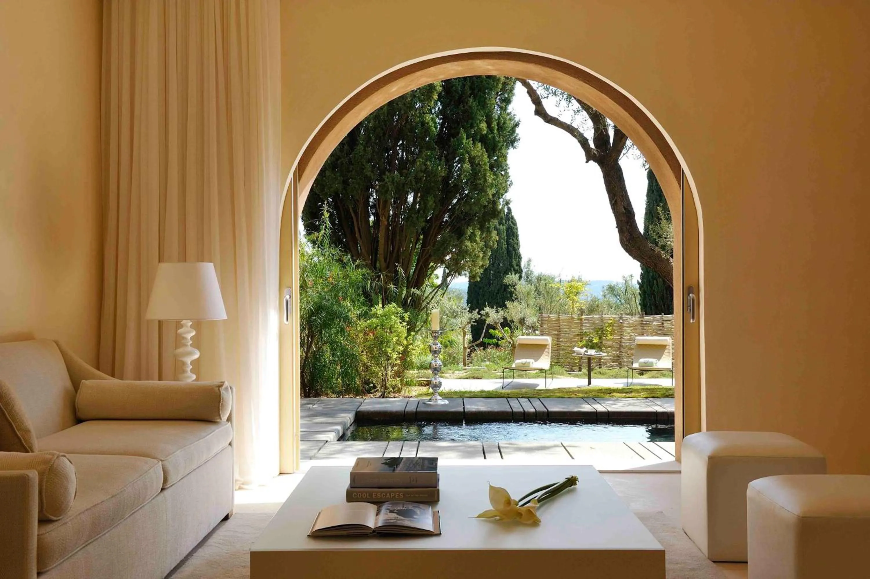 Patio in MUSE Saint Tropez - Small Luxury Hotels of the World