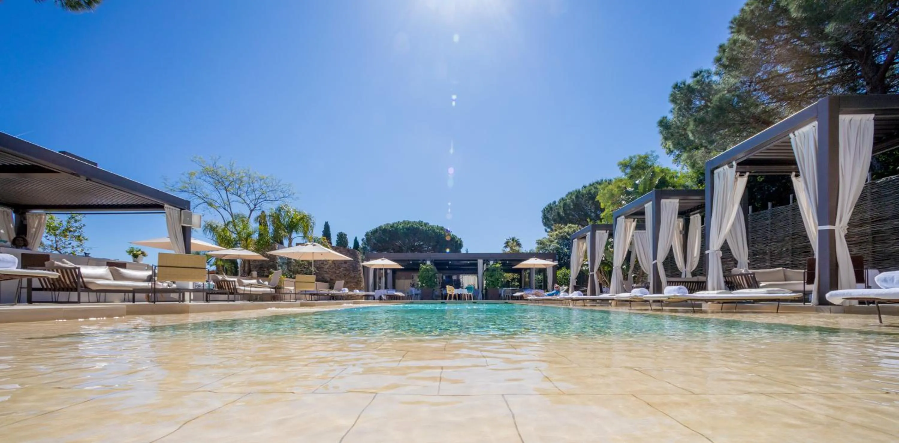 Swimming pool in MUSE Saint Tropez - Small Luxury Hotels of the World
