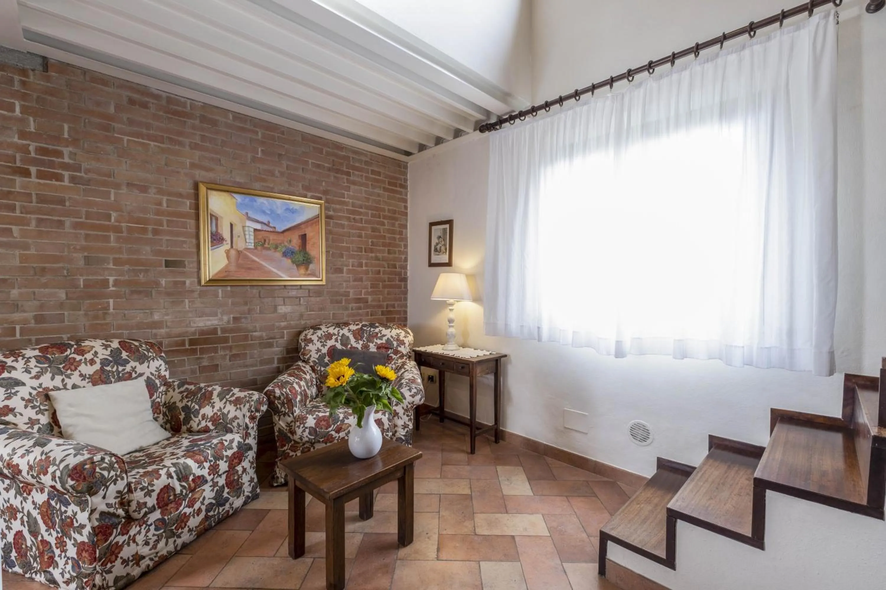 Living room in Borgo Grondaie