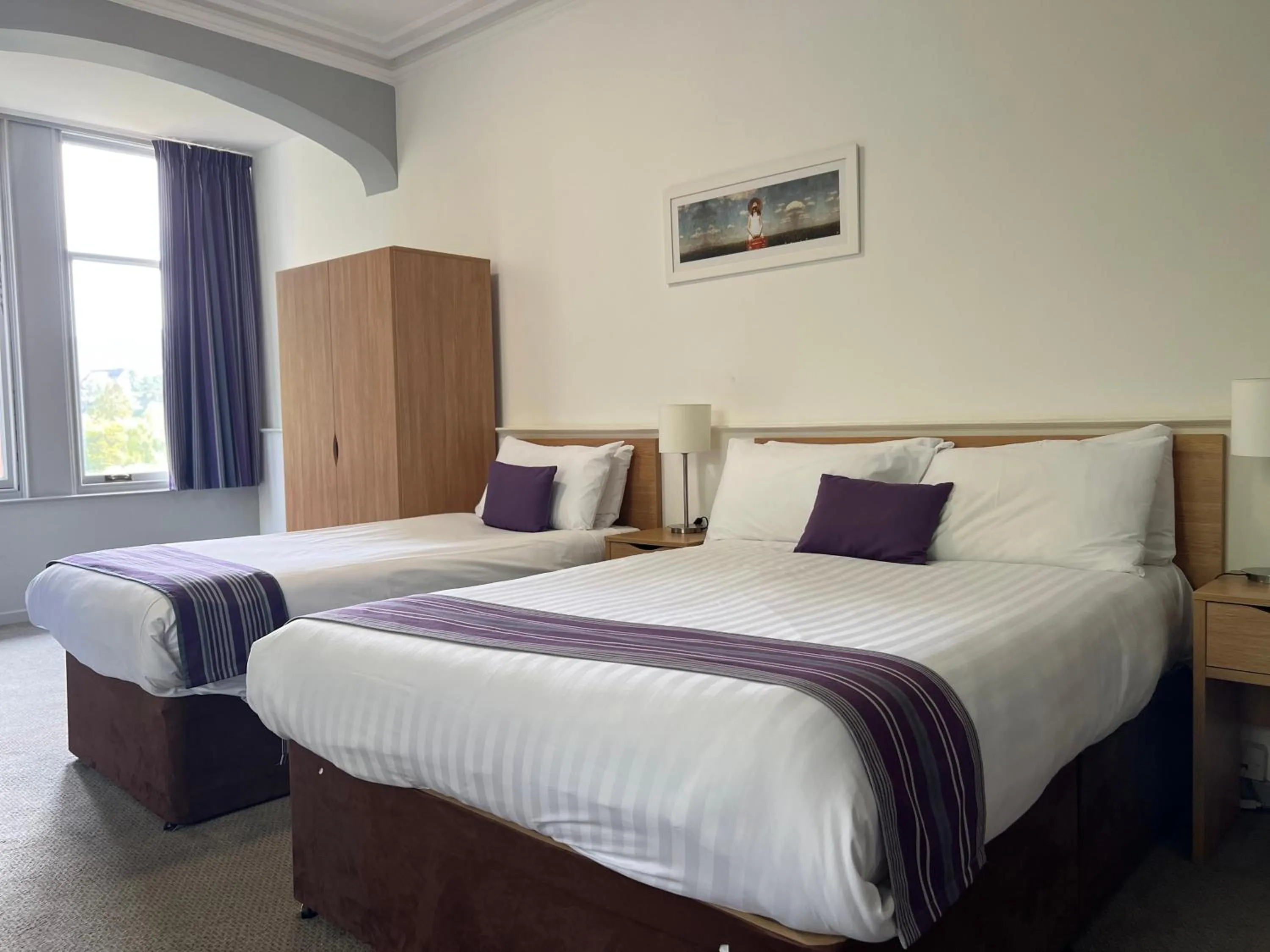 Bedroom, Bed in The Highland Hotel by Compass Hospitality