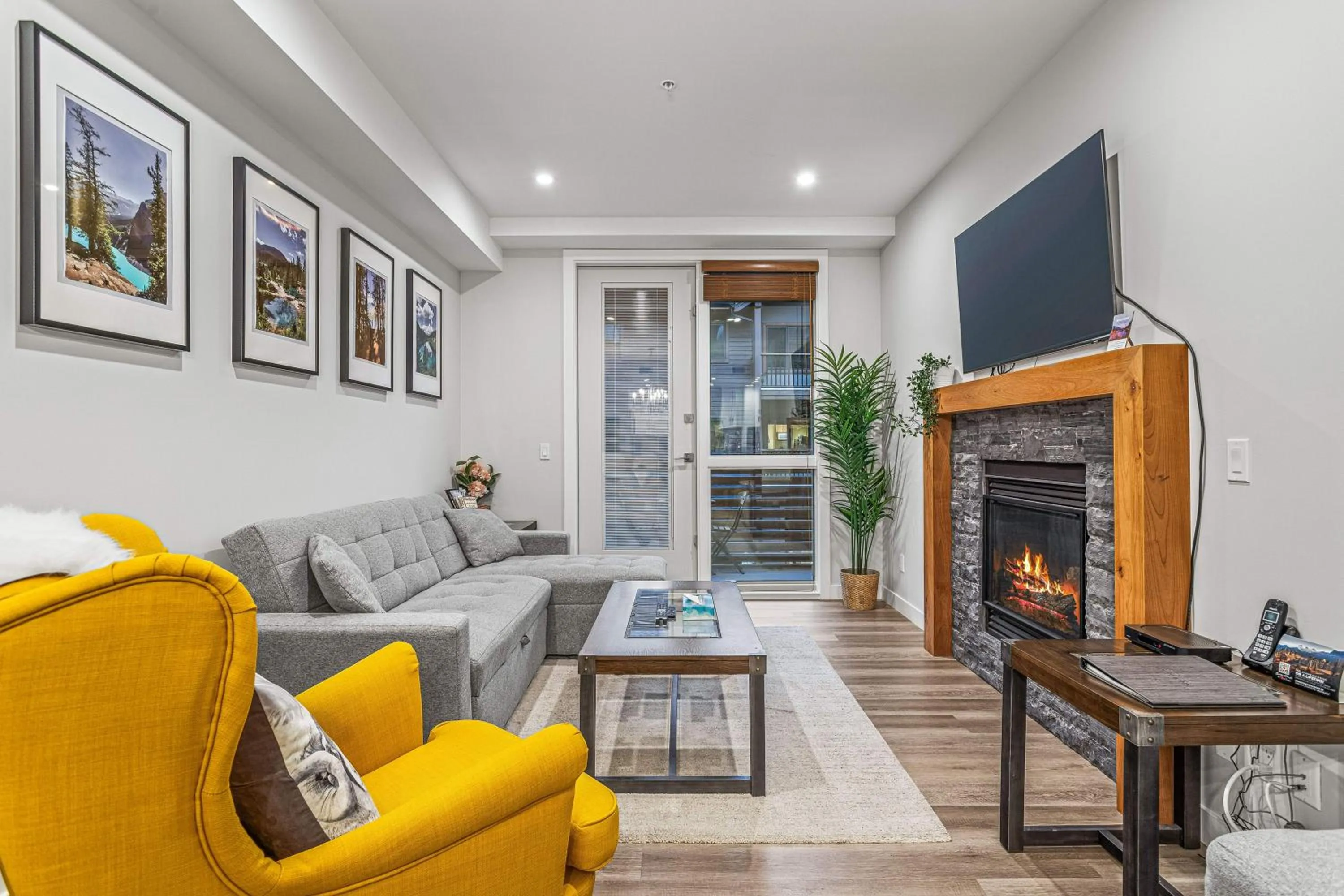 Living room in Spring Creek Vacations