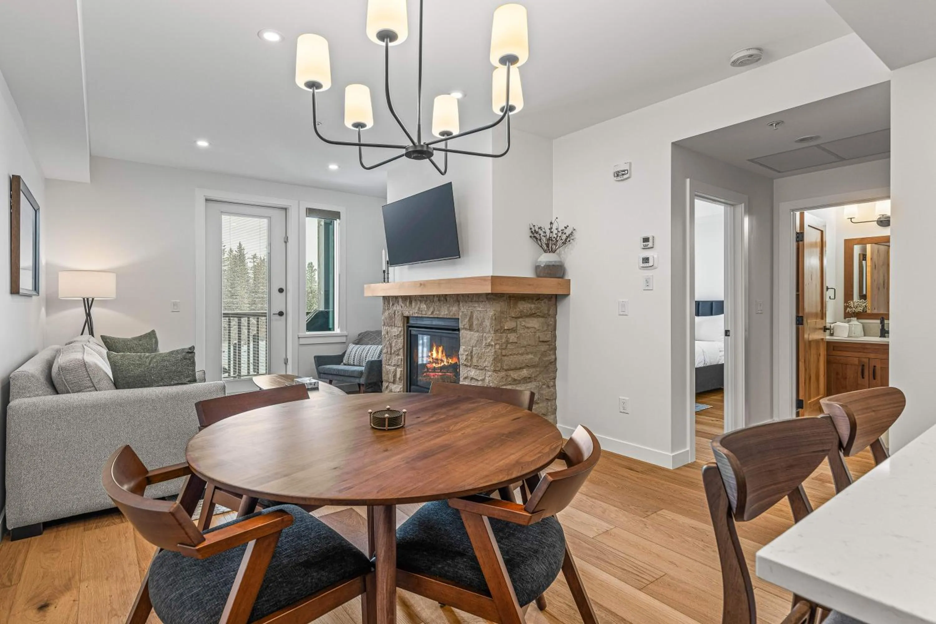 Living room in Spring Creek Vacations